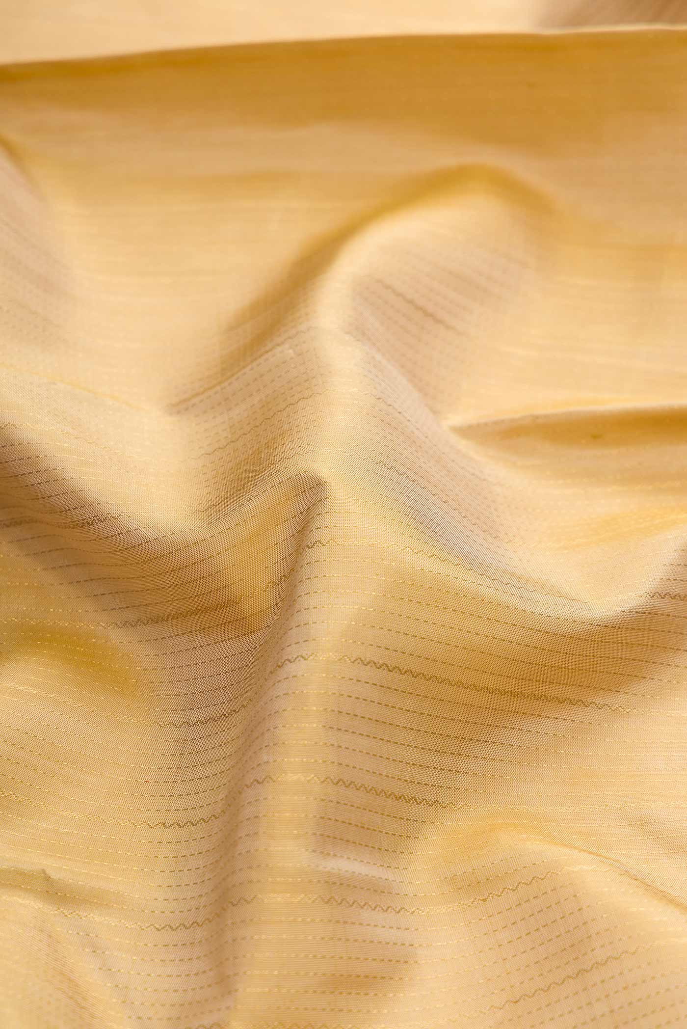 Beige Dual Tone Kanchipuram Silk Saree - Image 2