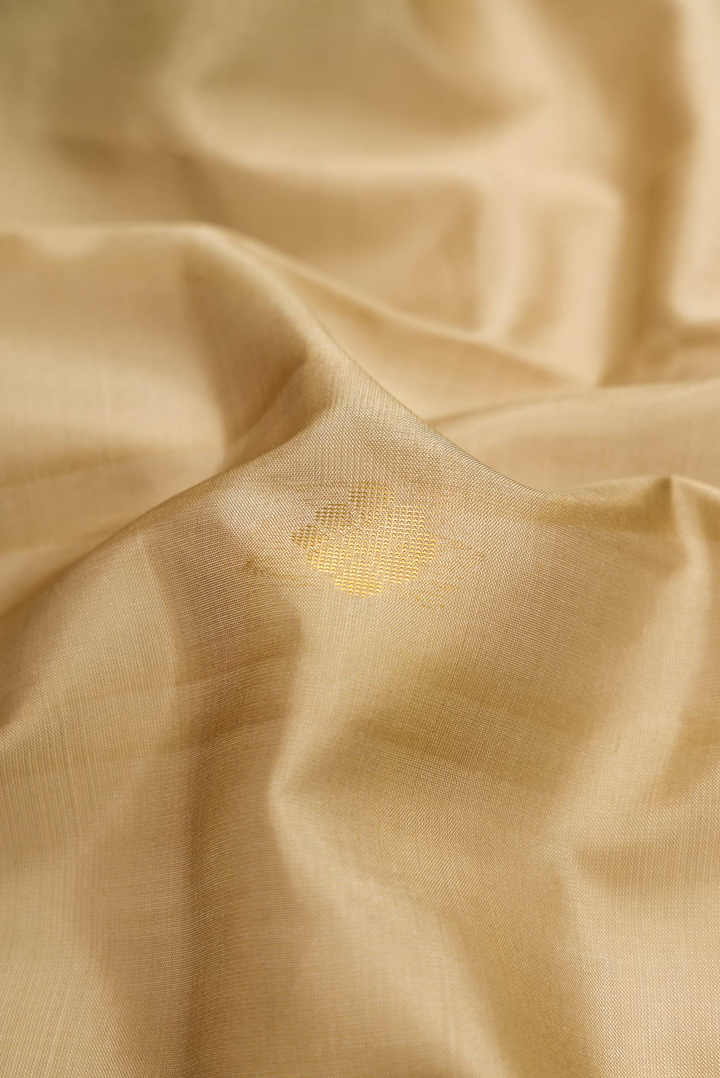 Beige Soft Silk Saree - Image 2