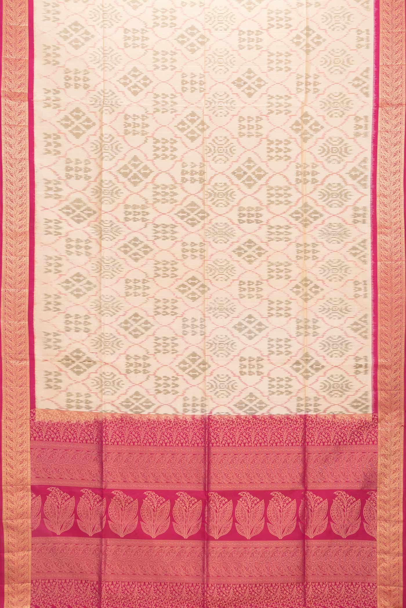 Sandal Soft Silk Saree - Image 6