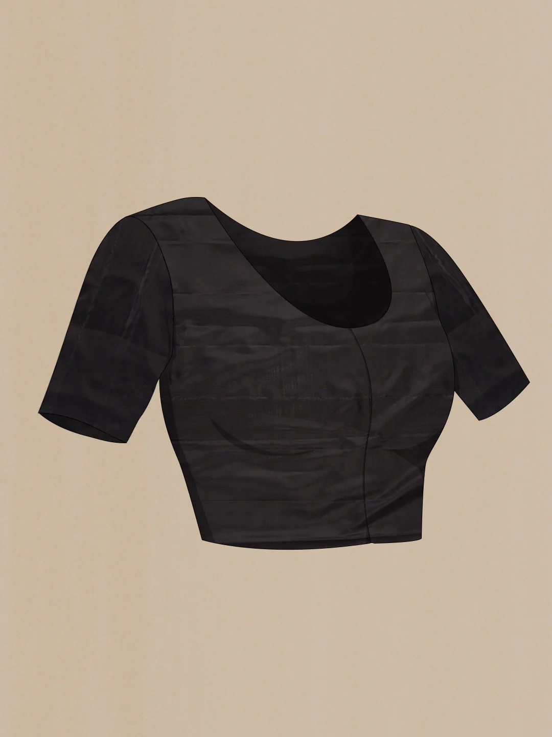 Black Kanjivaram Silk Saree - Image 5