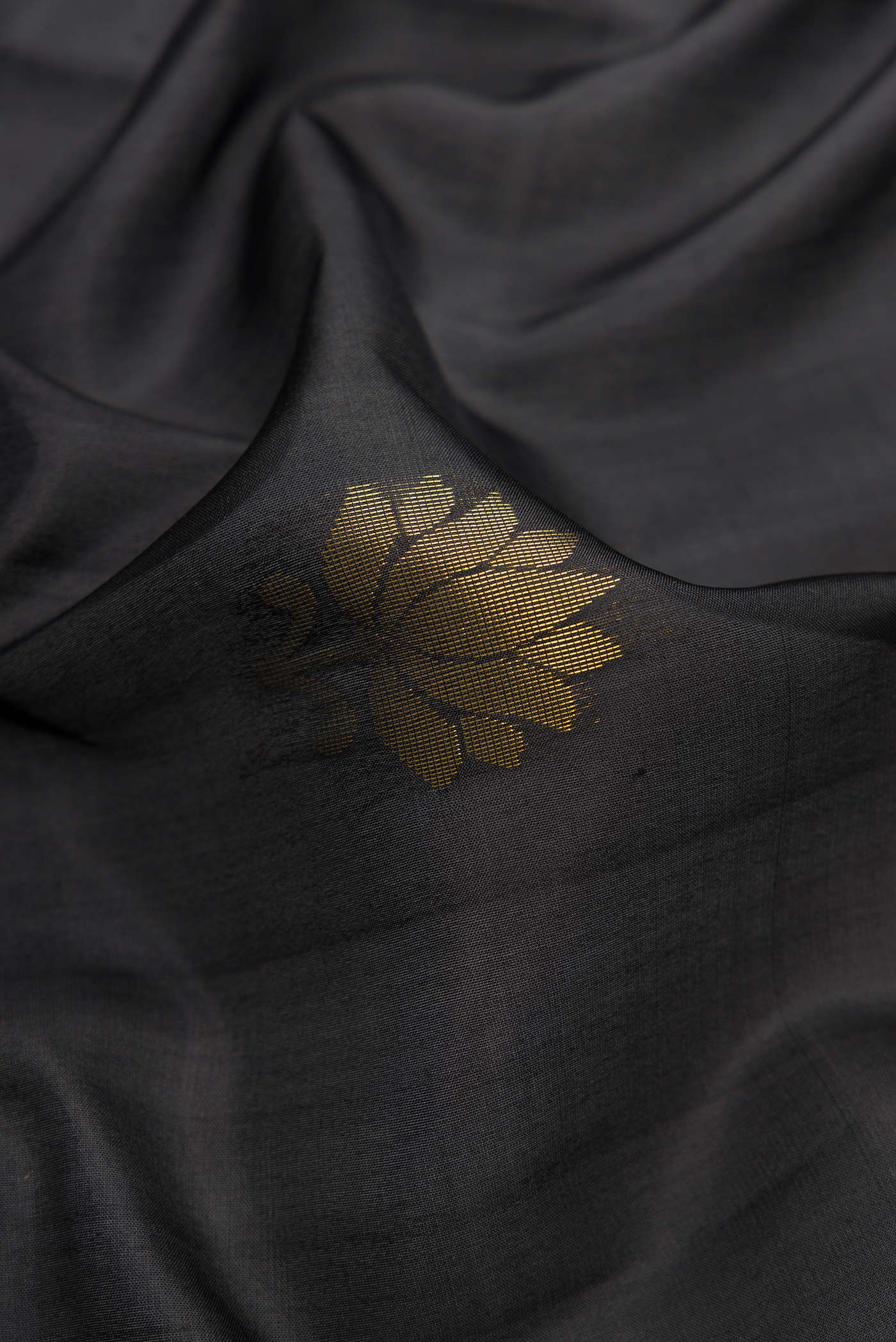 Black Soft Silk Saree - Image 2