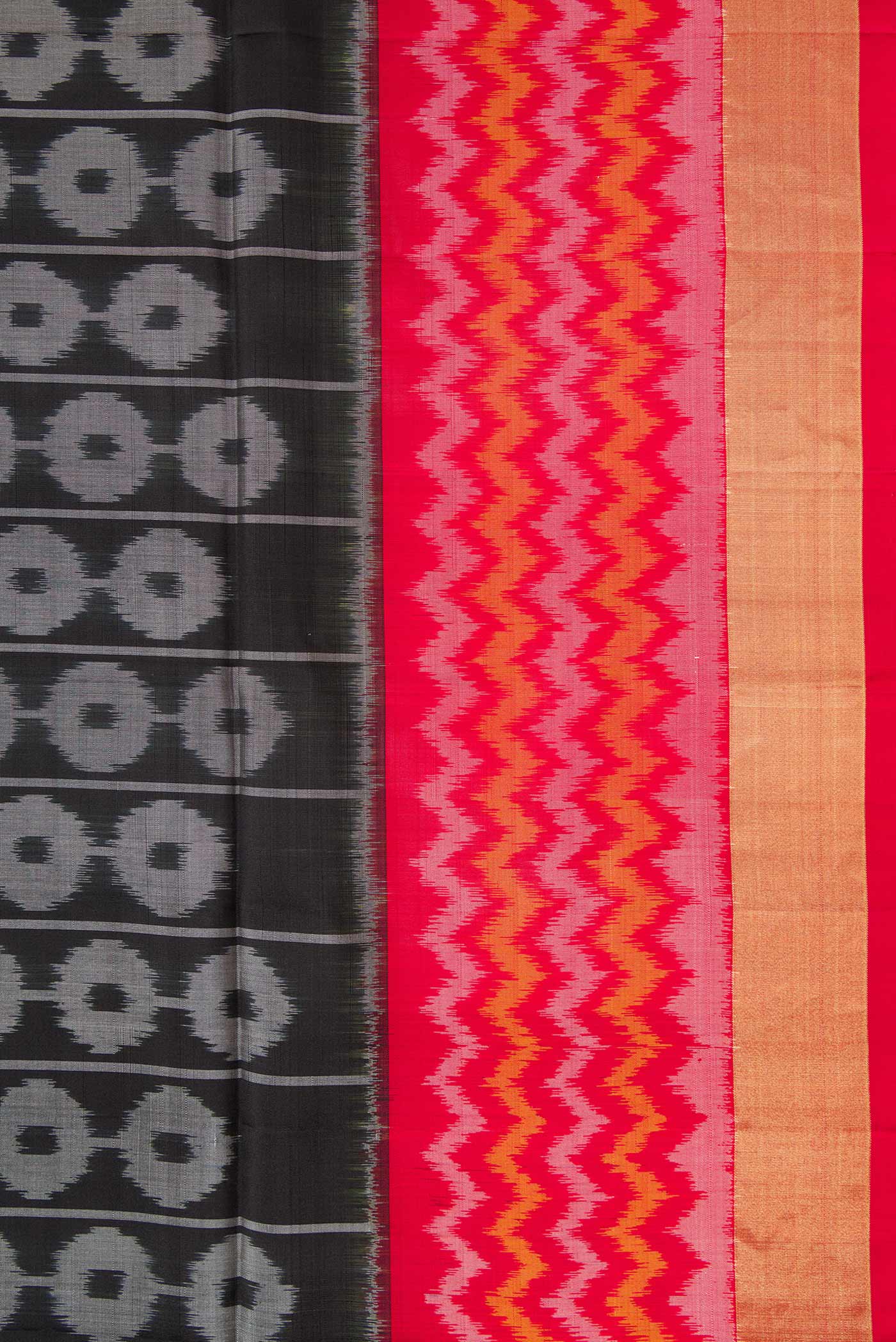 Black Soft Silk Saree - Image 3