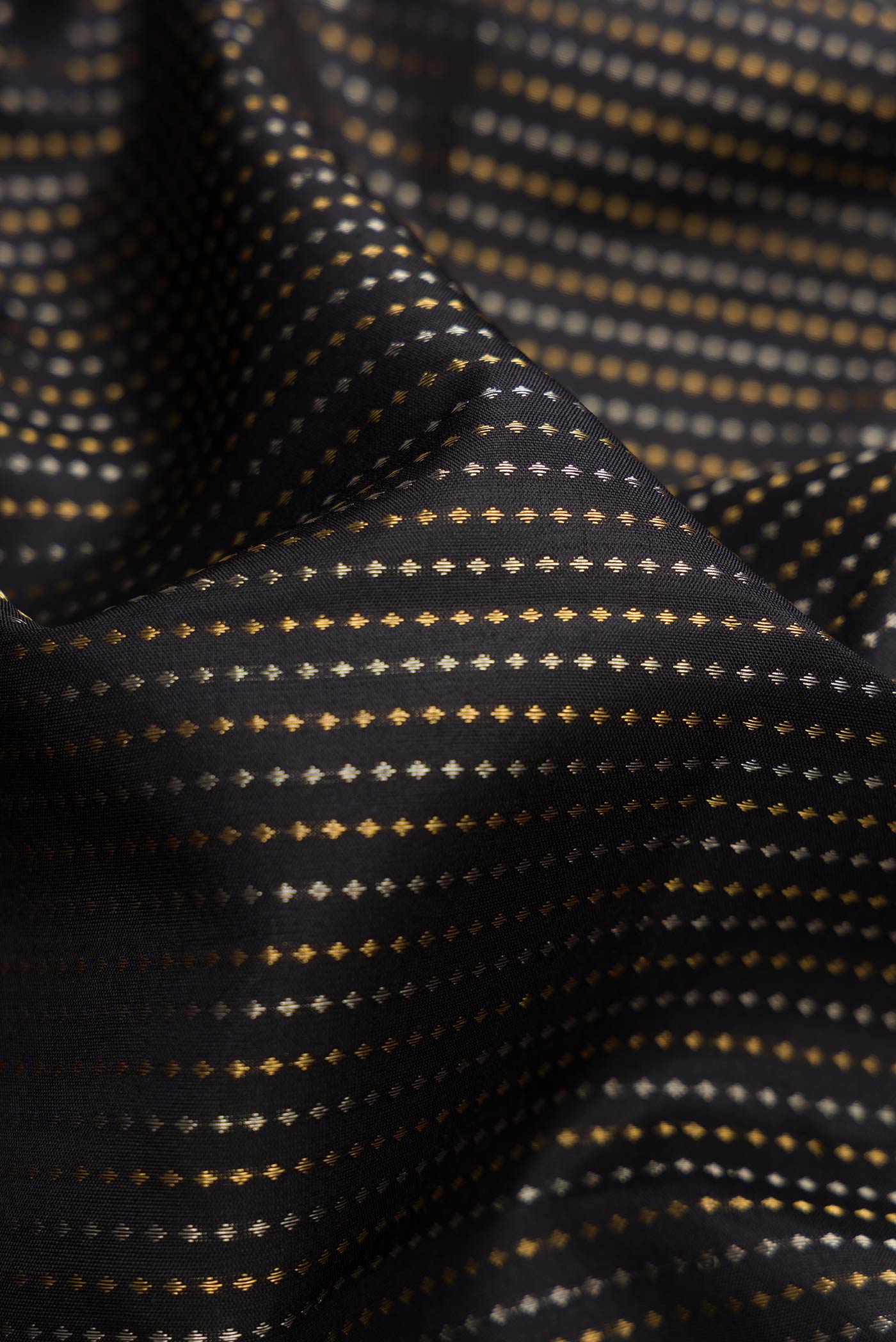 Black Soft Silk Saree - Image 2
