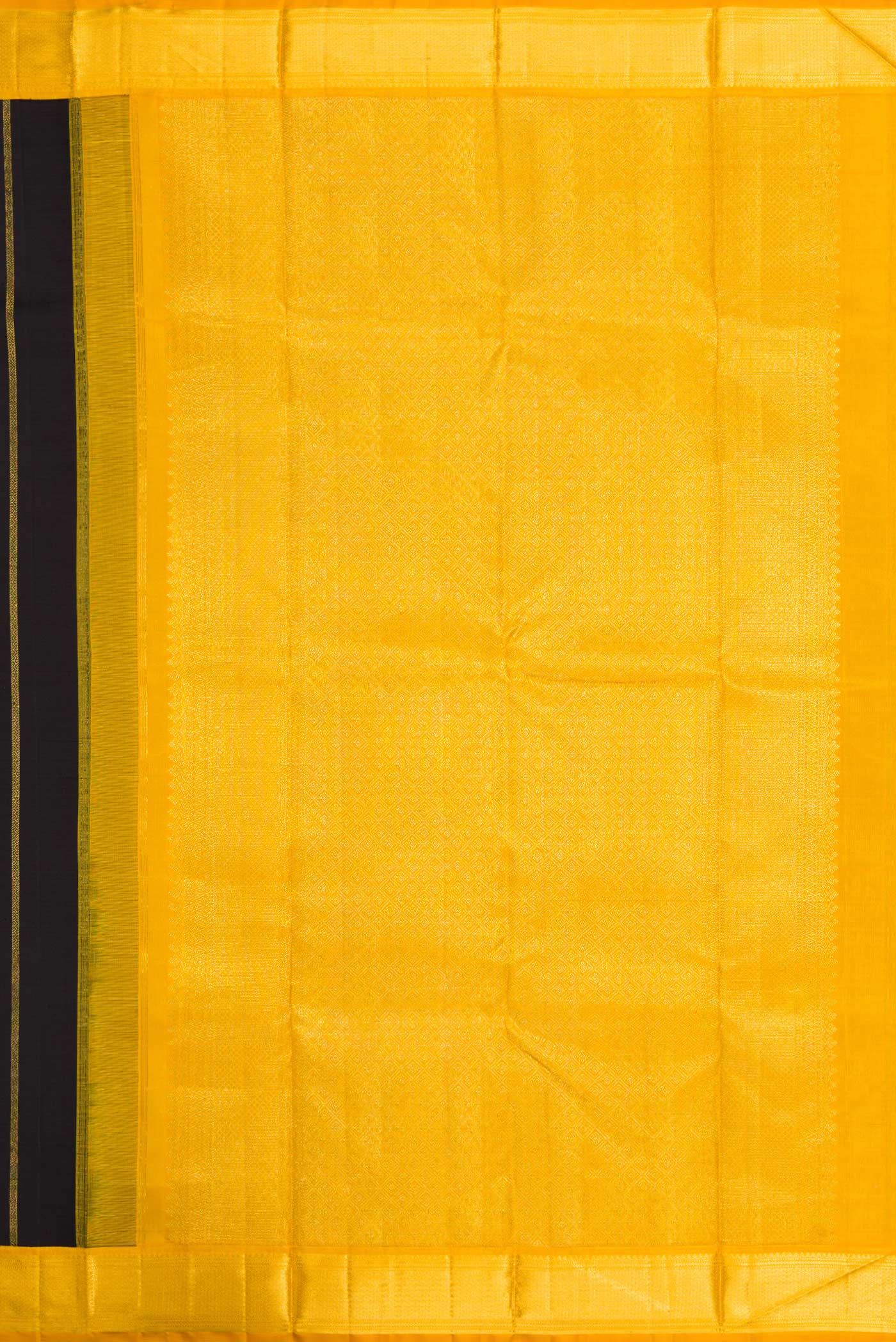 Black Kanjivaram Silk Saree - Image 7