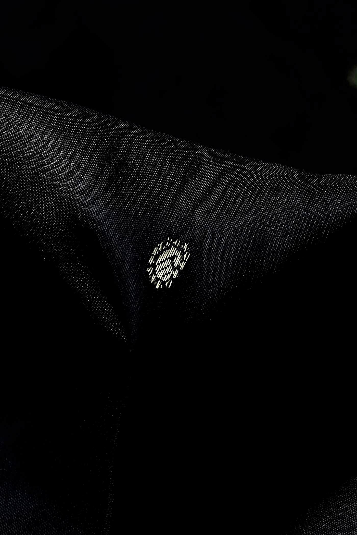 Black Paithani Silk Saree - Image 3