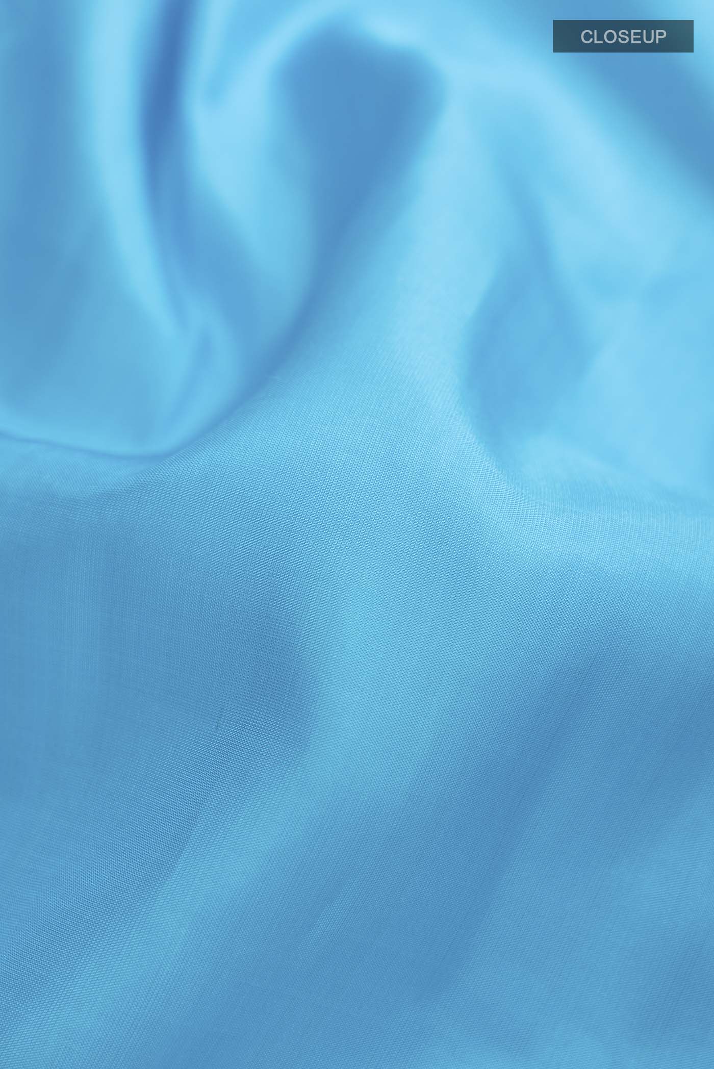 Blue Kanchipuram Silk Saree - Image 2