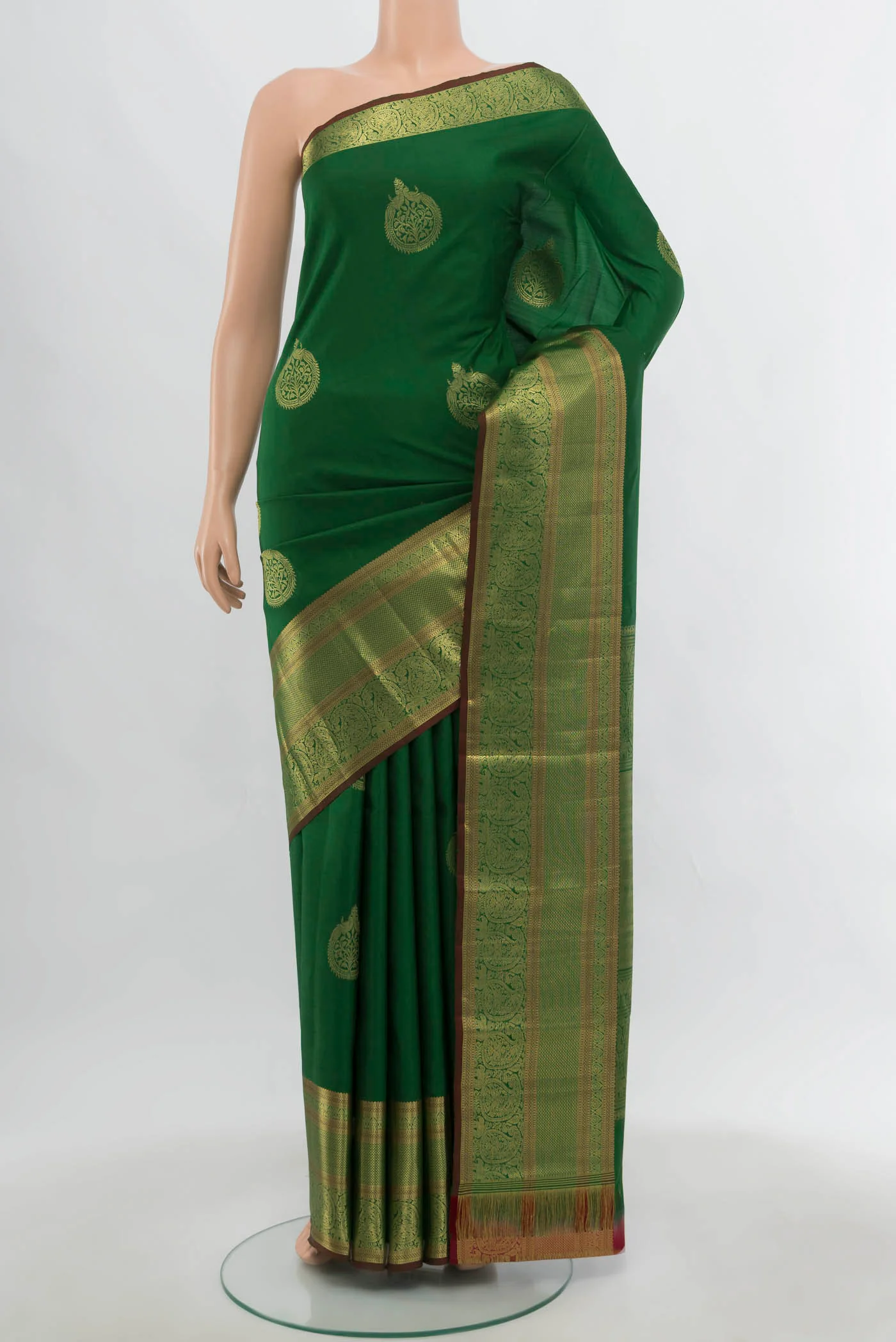 Green Kanjivaram Silk Saree