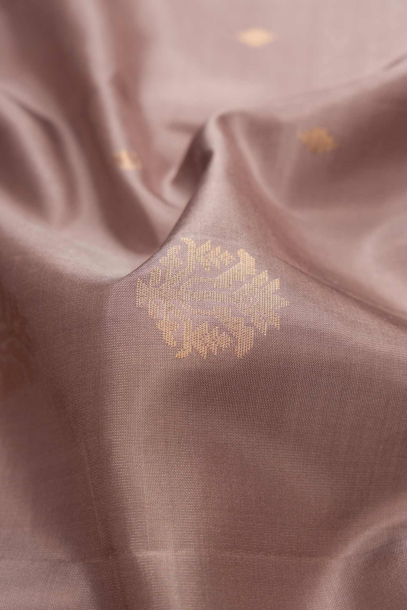 Grey Soft Silk Saree - Image 2