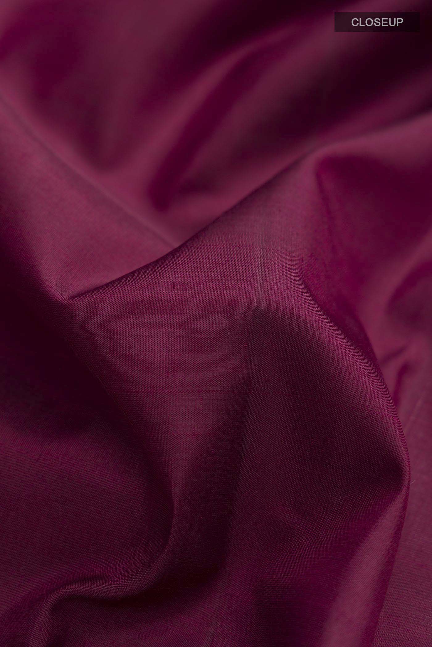 Brown Kanchipuram Silk Saree - Image 2