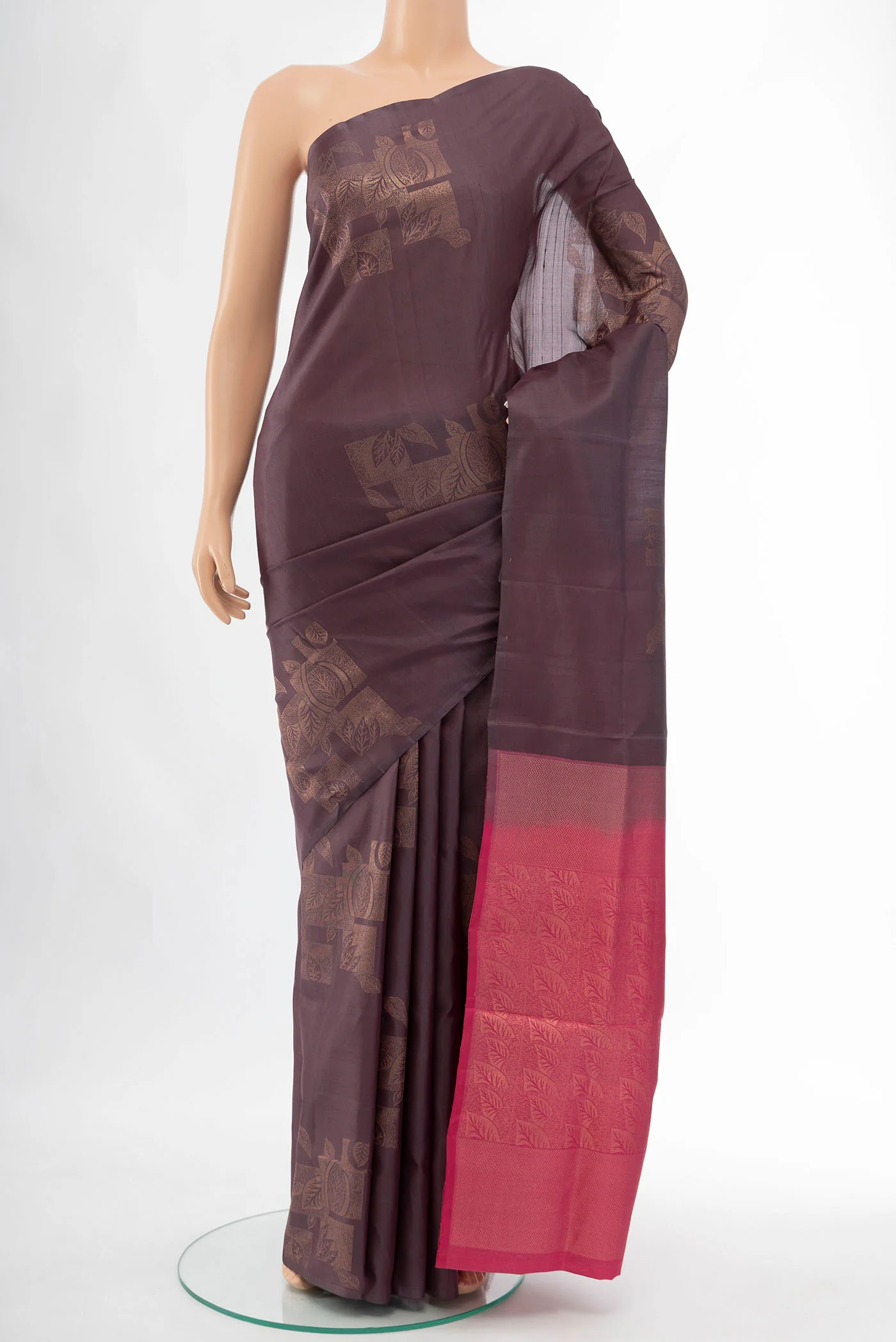 Purple Soft Silk Saree