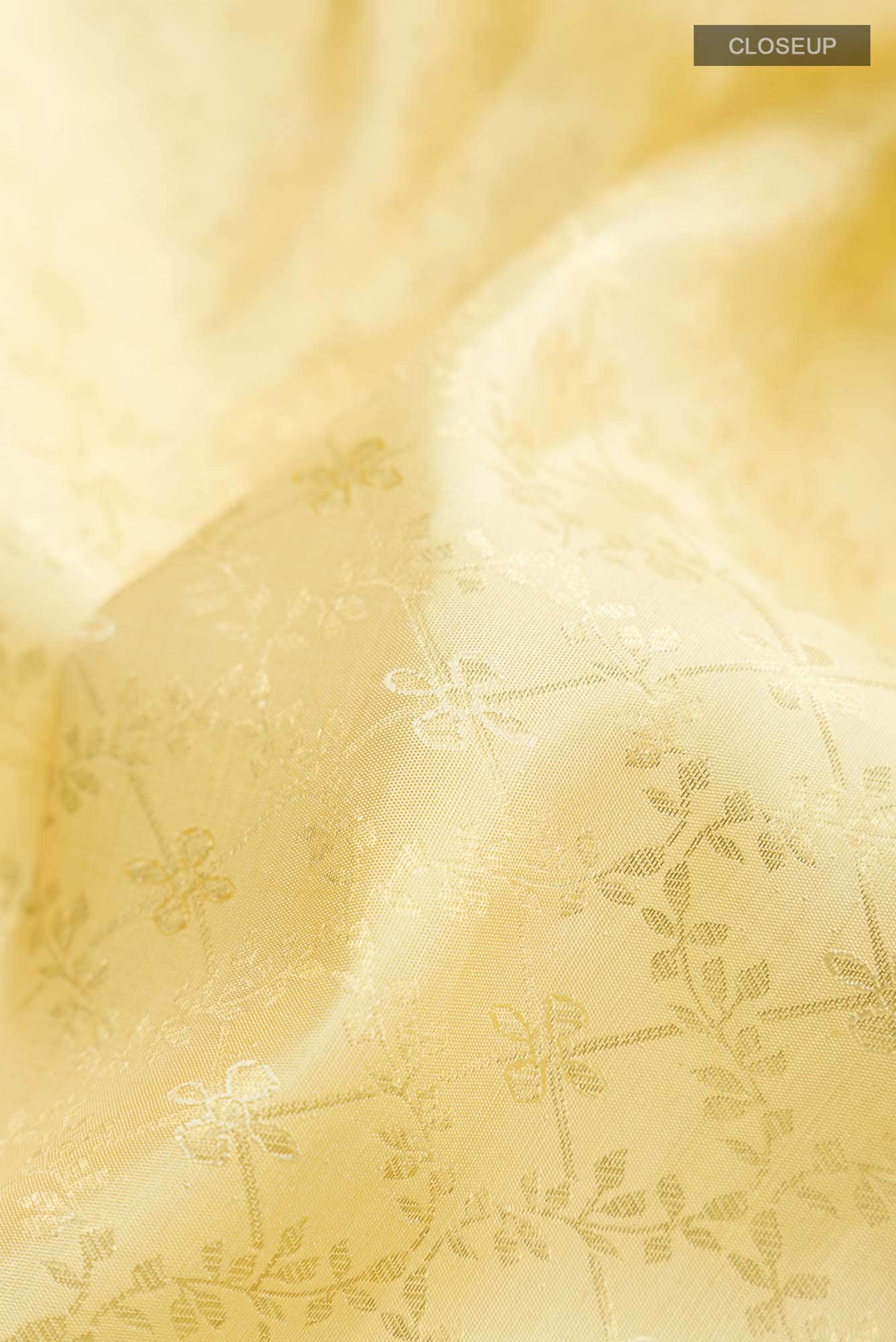 Cream Kanjivaram Silk Saree - Image 3