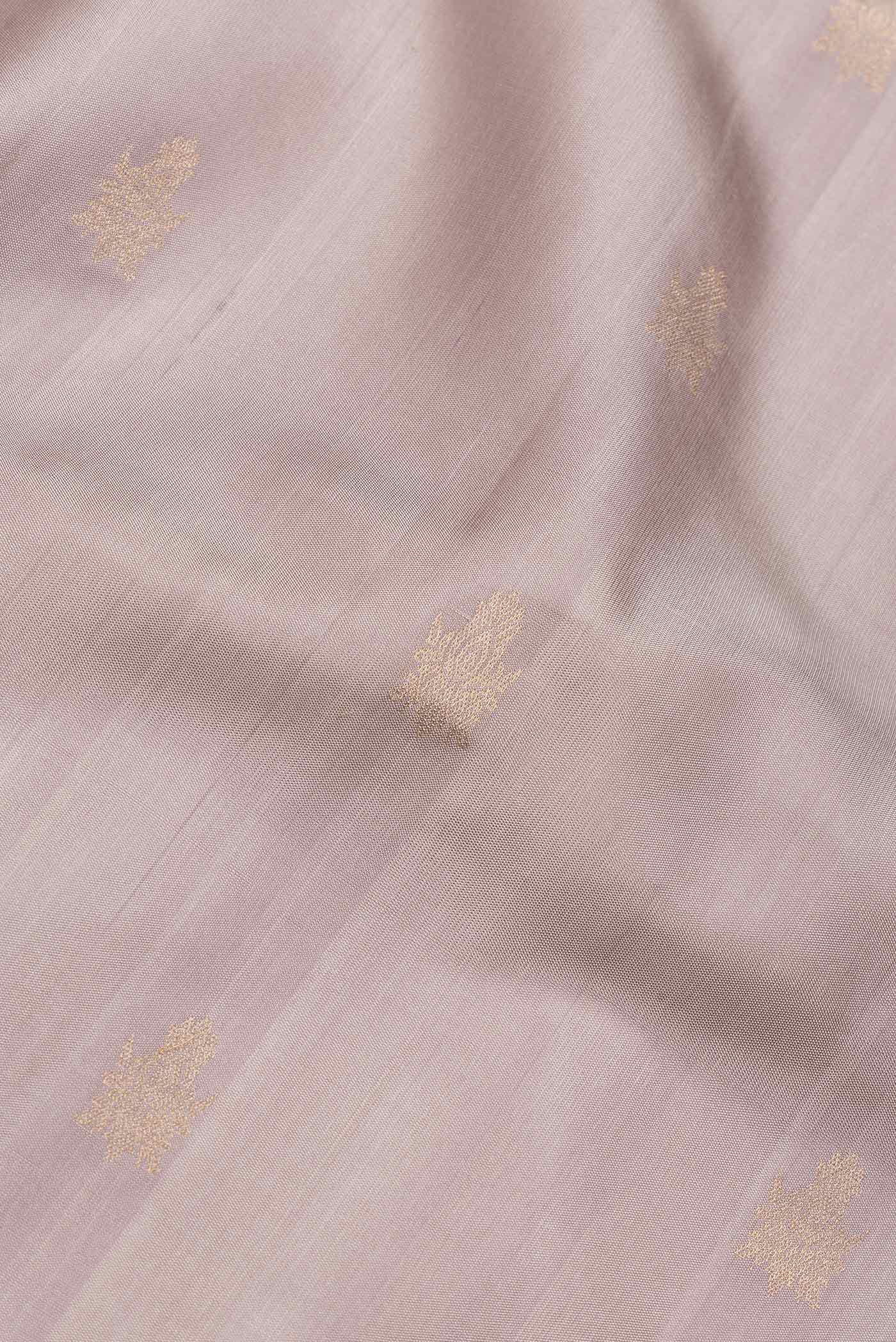 Dark Beige Soft Silk Saree - Image 2