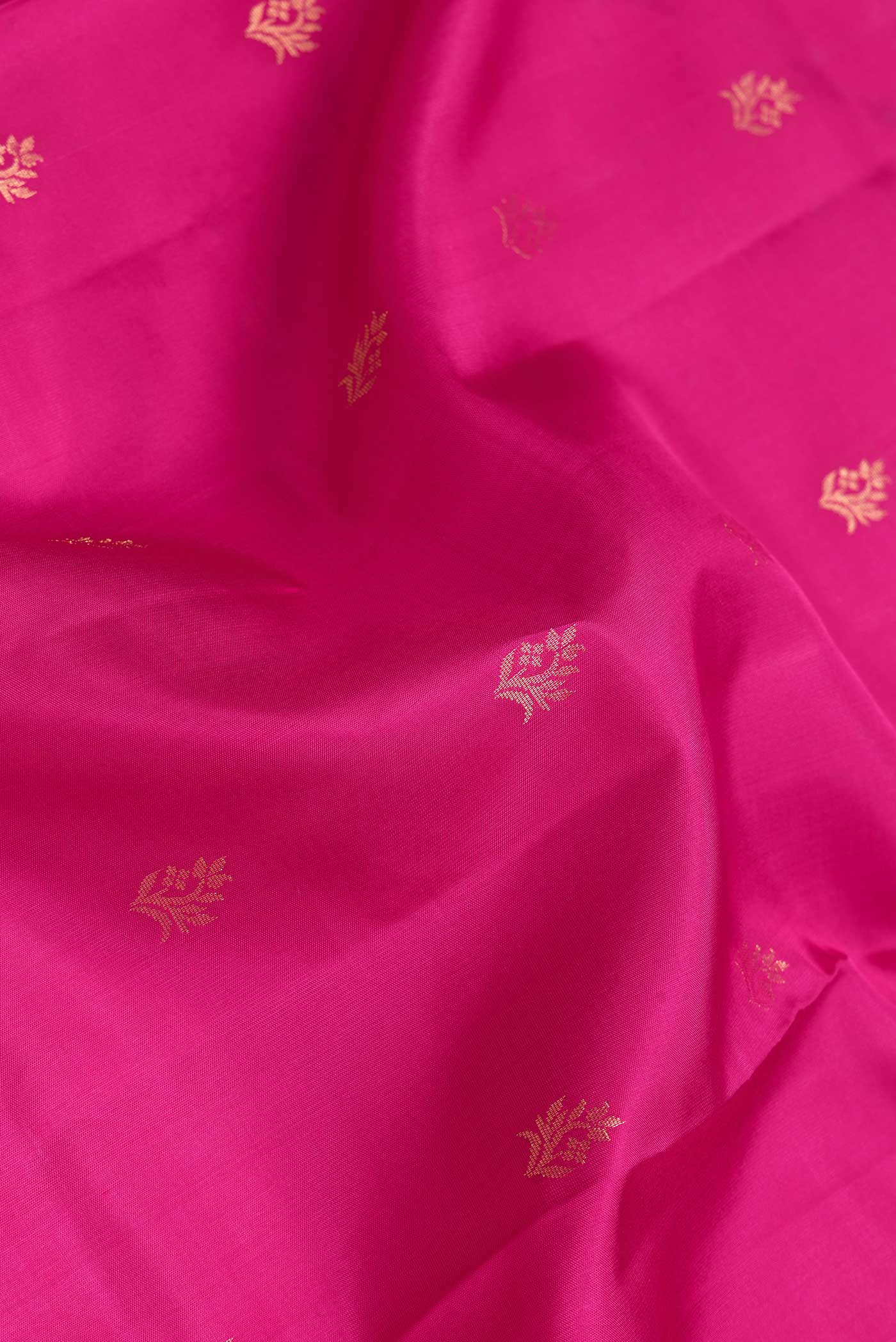 Dark Pink Soft Silk Saree - Image 2