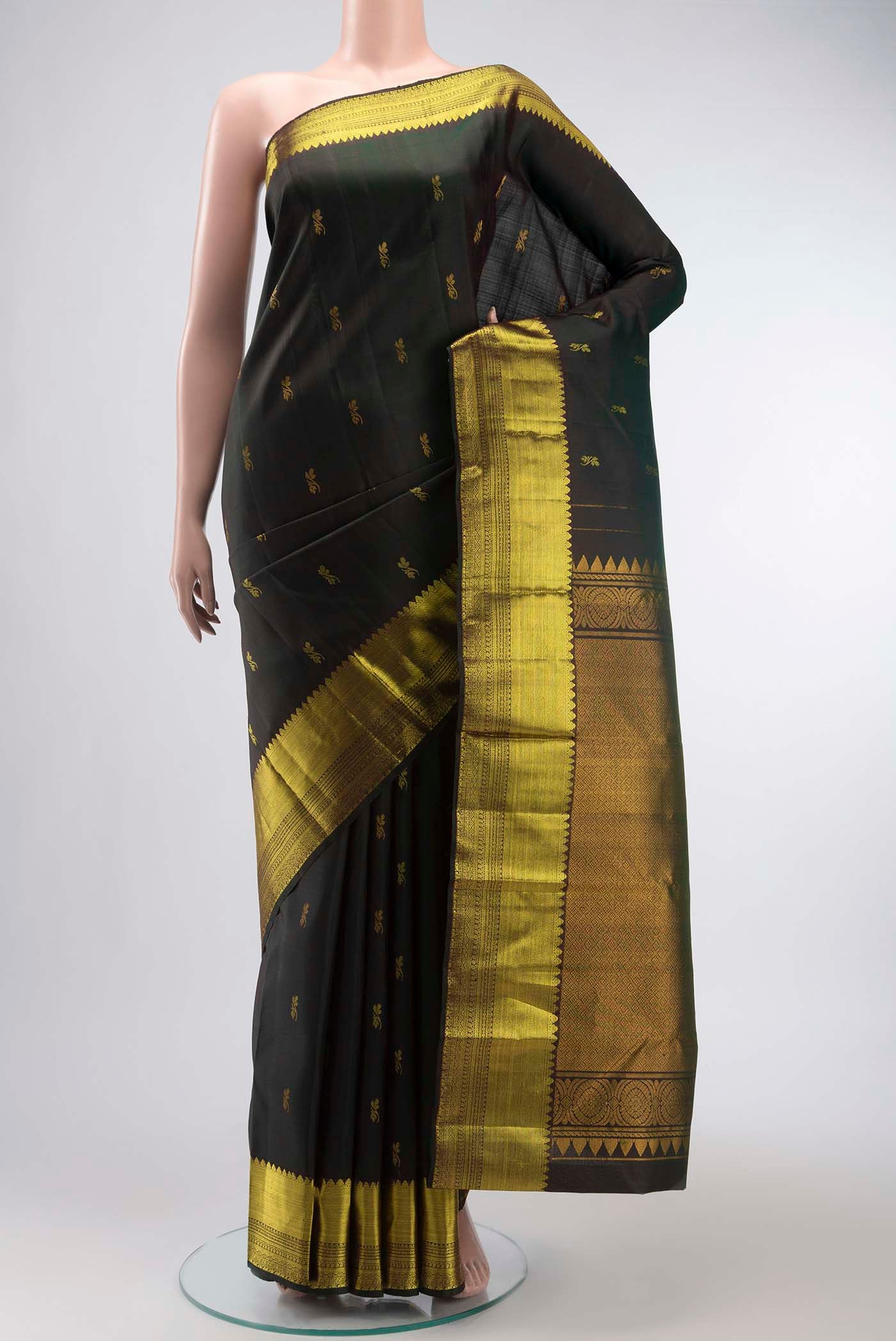 Green Kanjivaram Silk Saree