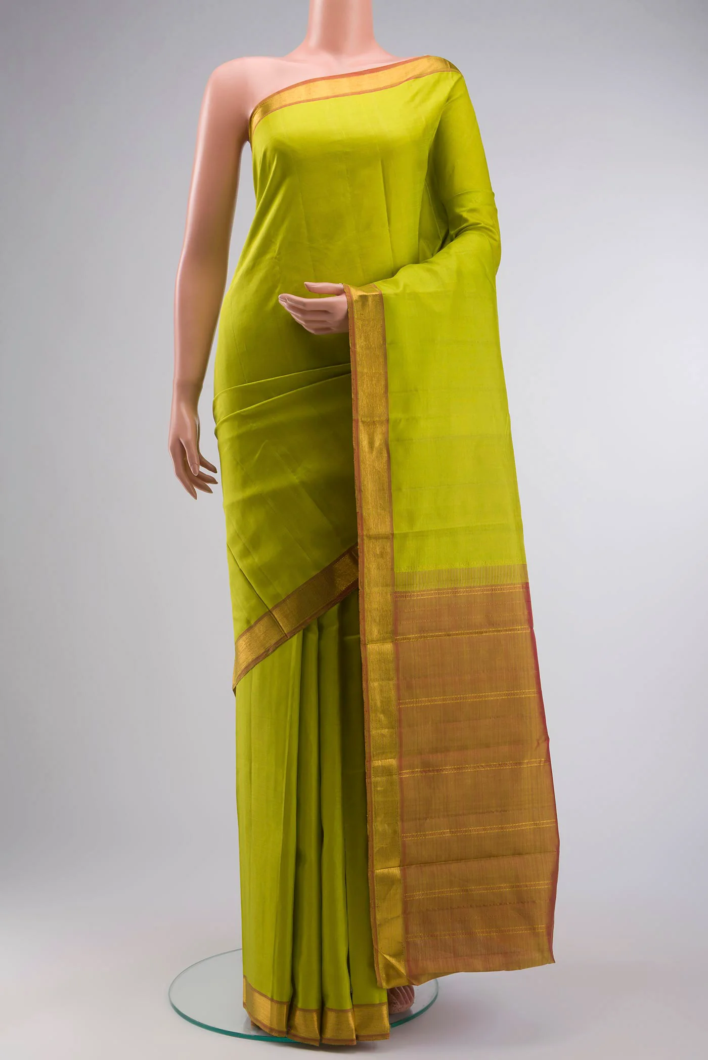 Green Kanchipuram Silk Saree
