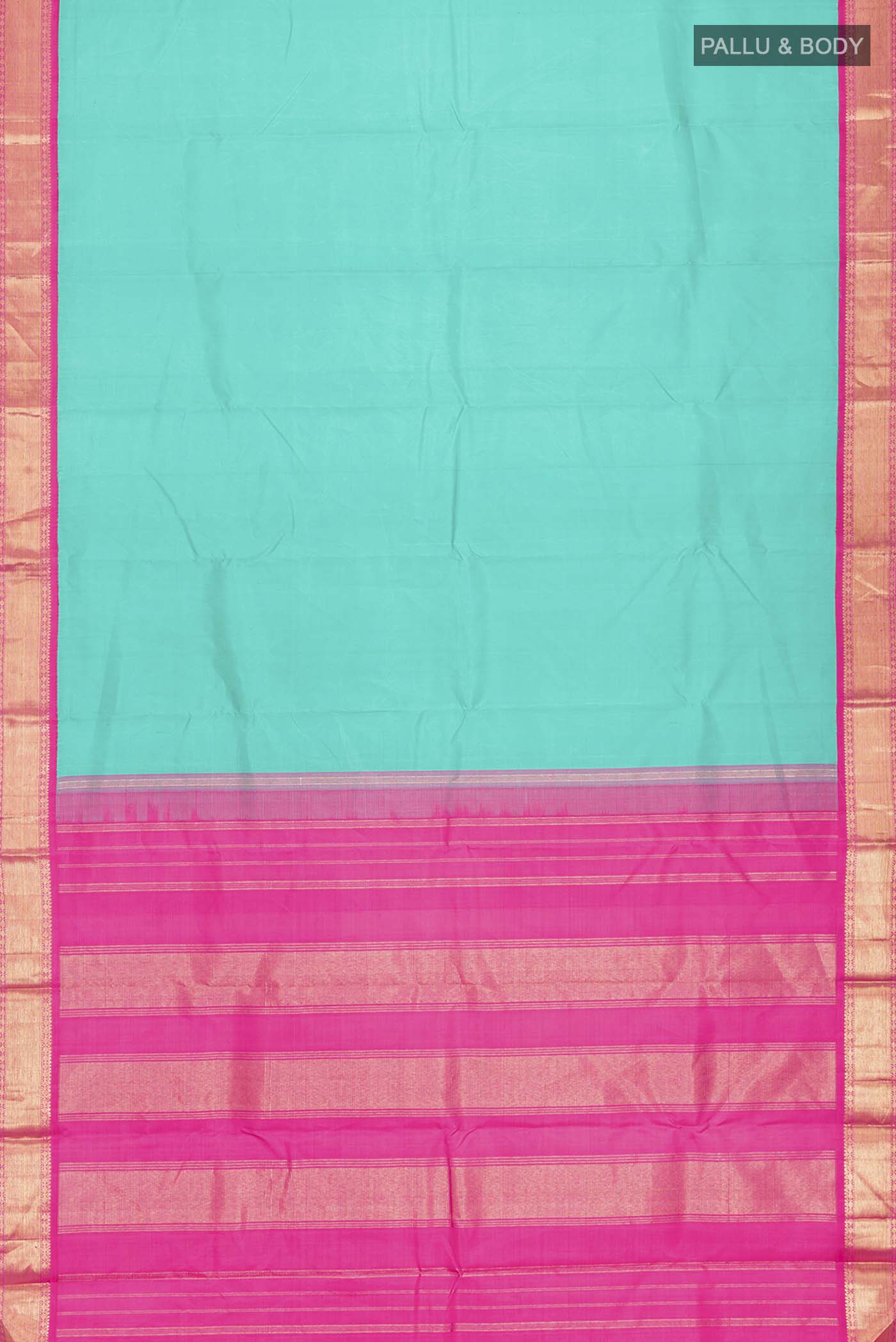 Green Kanjivaram Silk Saree - Image 6