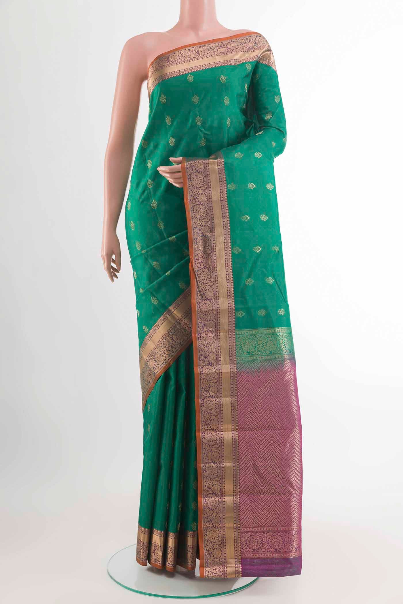 Green Kanjivaram Silk Saree