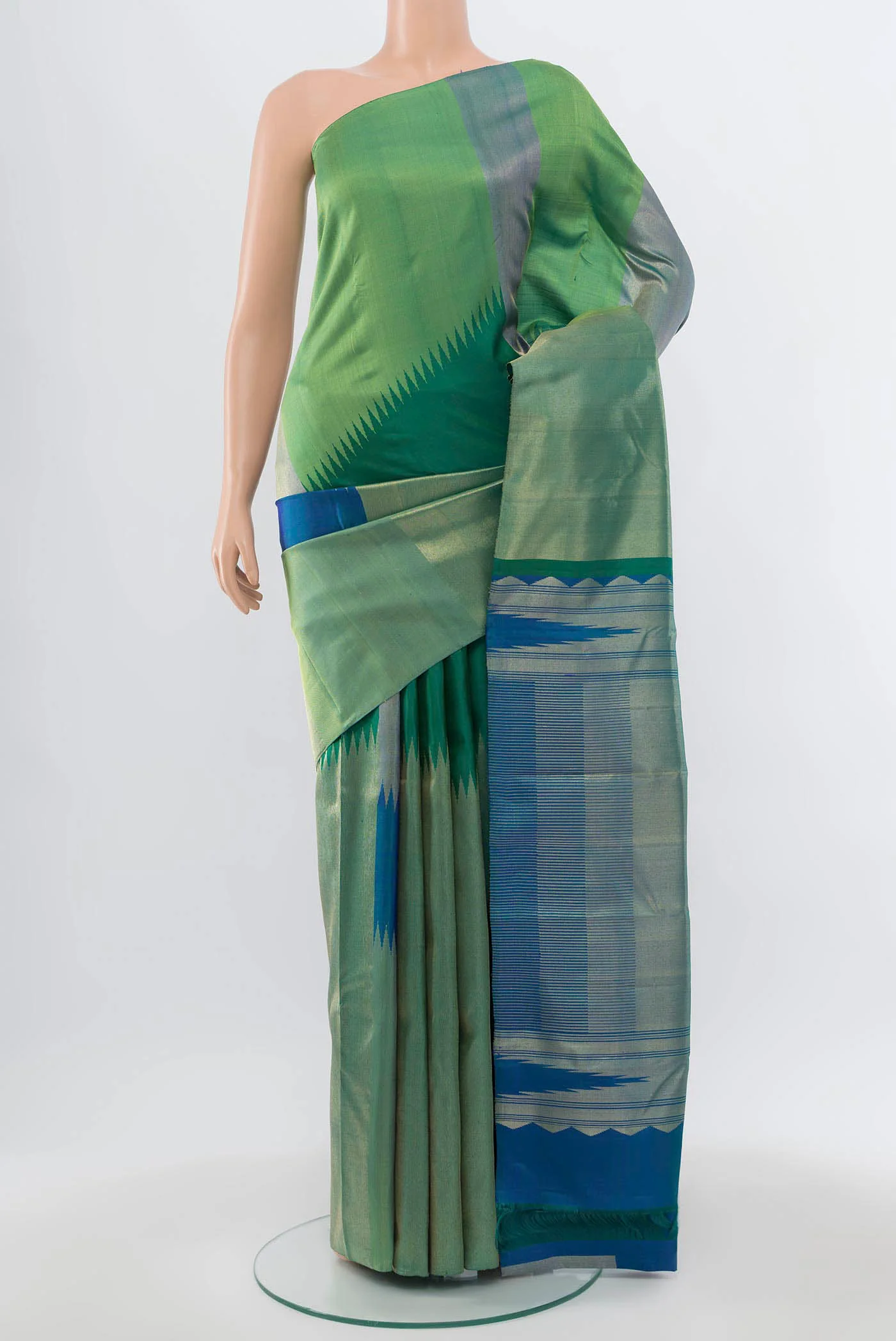 Green Kanchipuram Silk Saree
