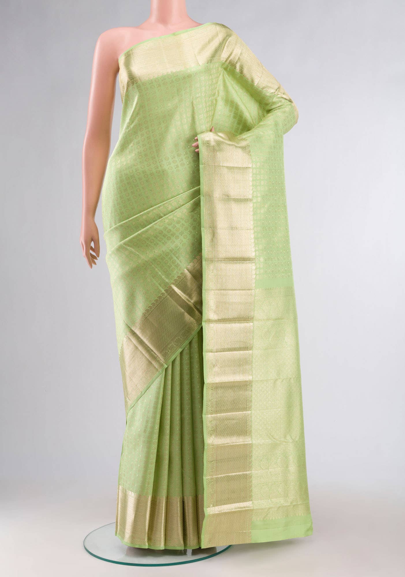 Green Kanjivaram Silk Saree
