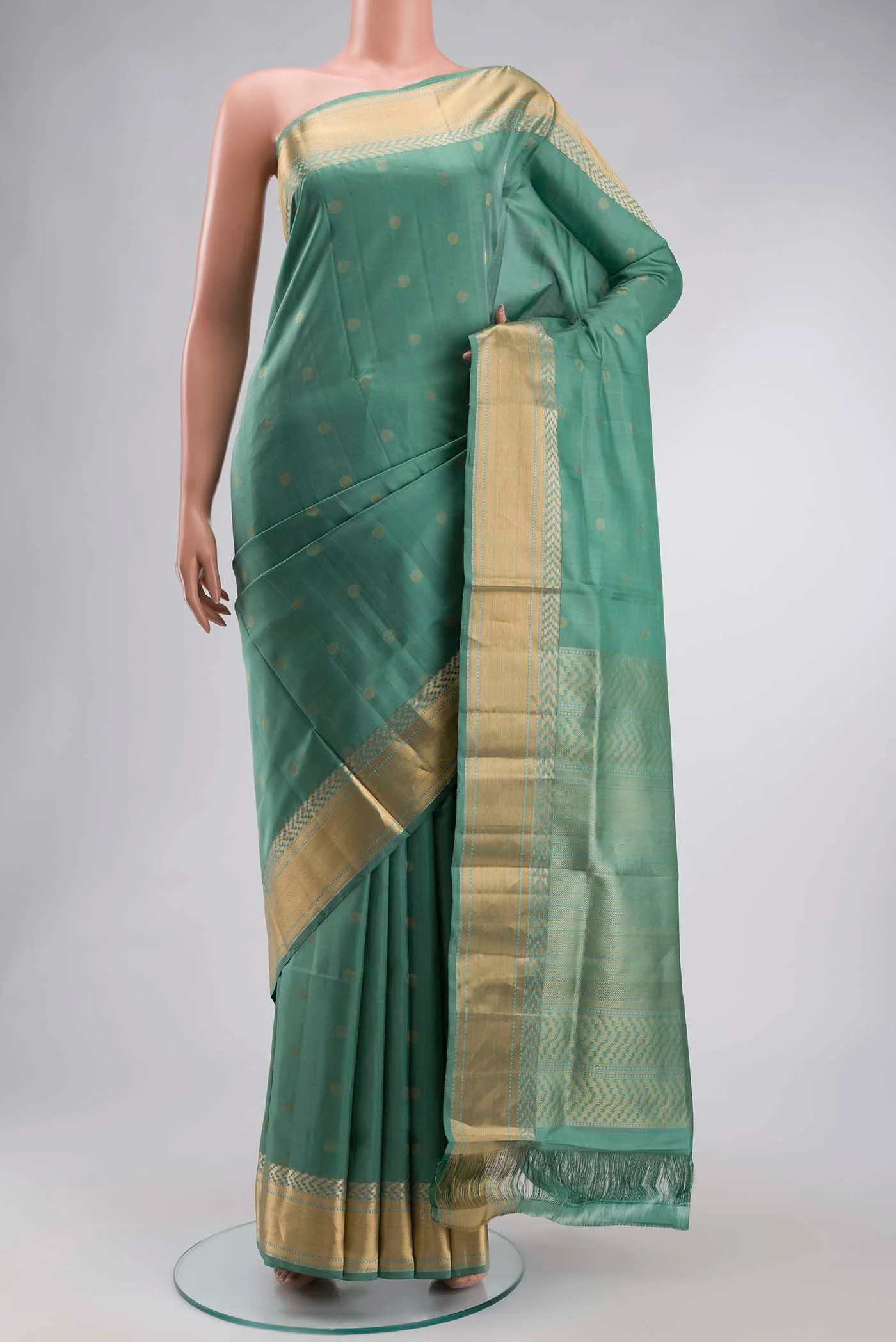 Green Soft Silk Saree