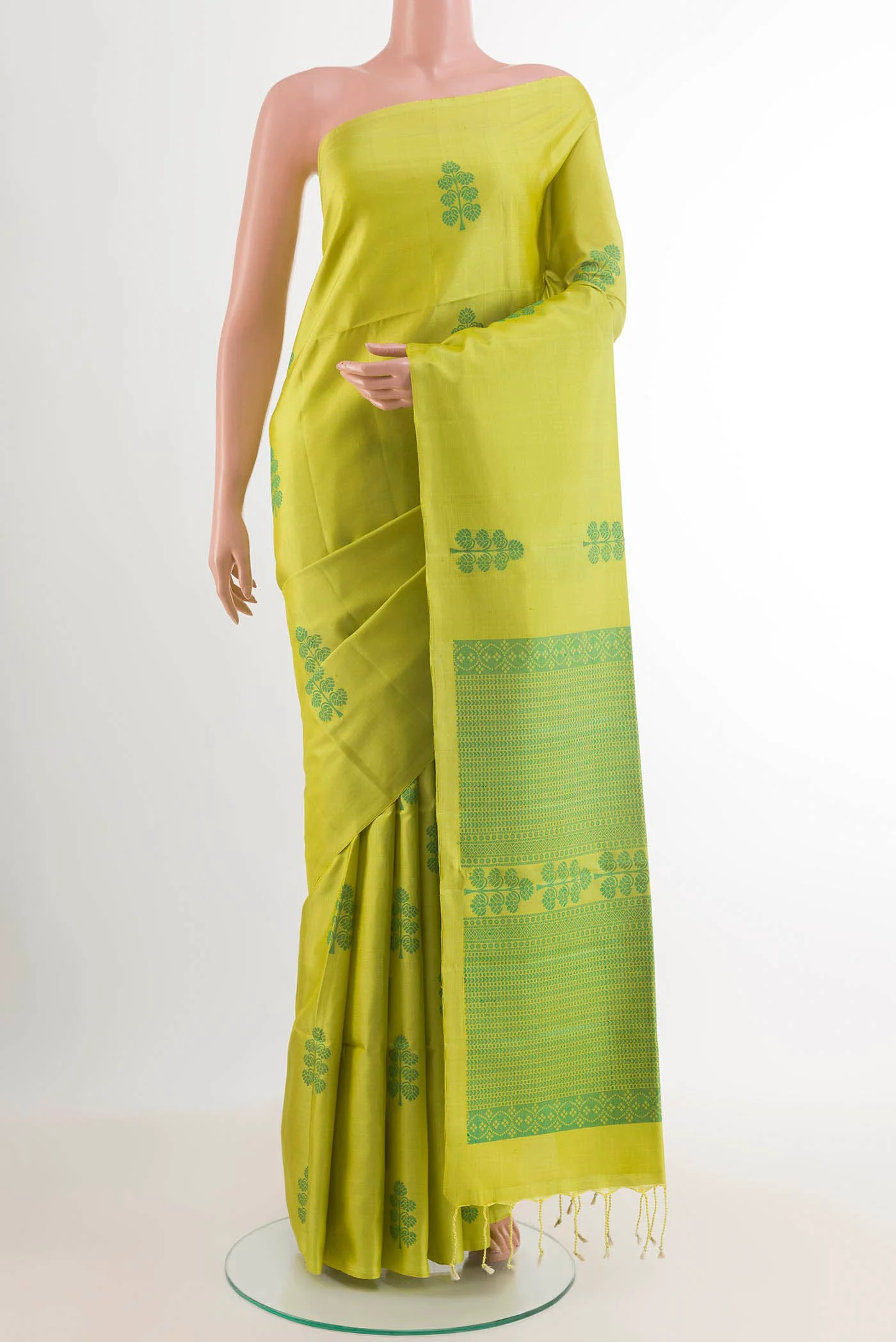 Green Soft Silk Saree