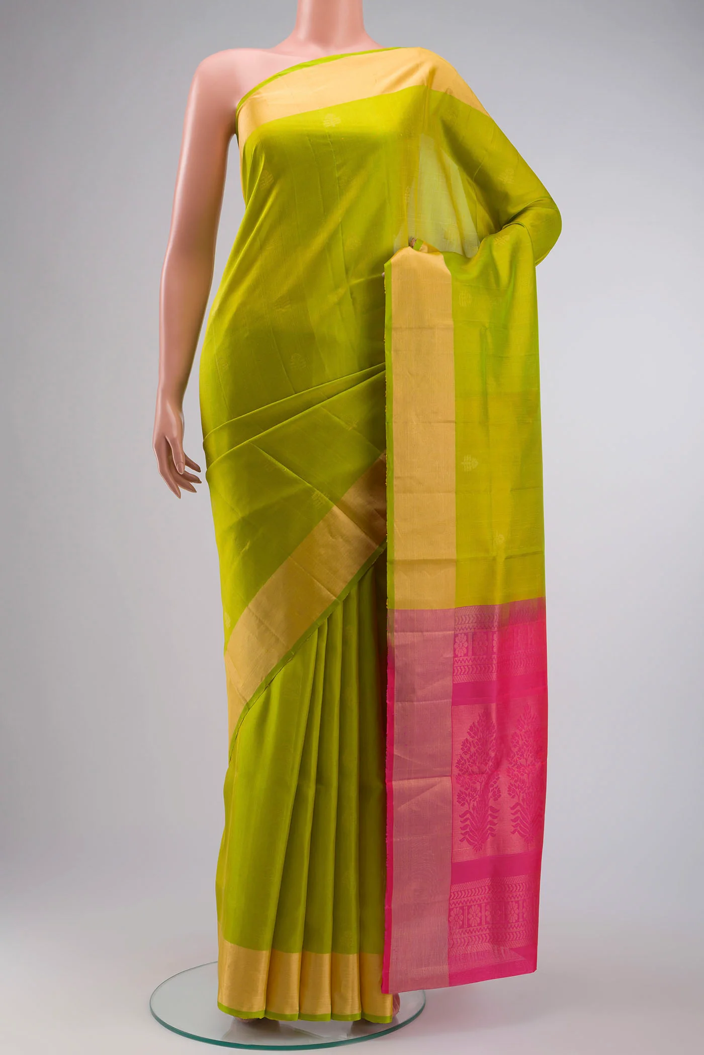 Green Soft Silk Saree