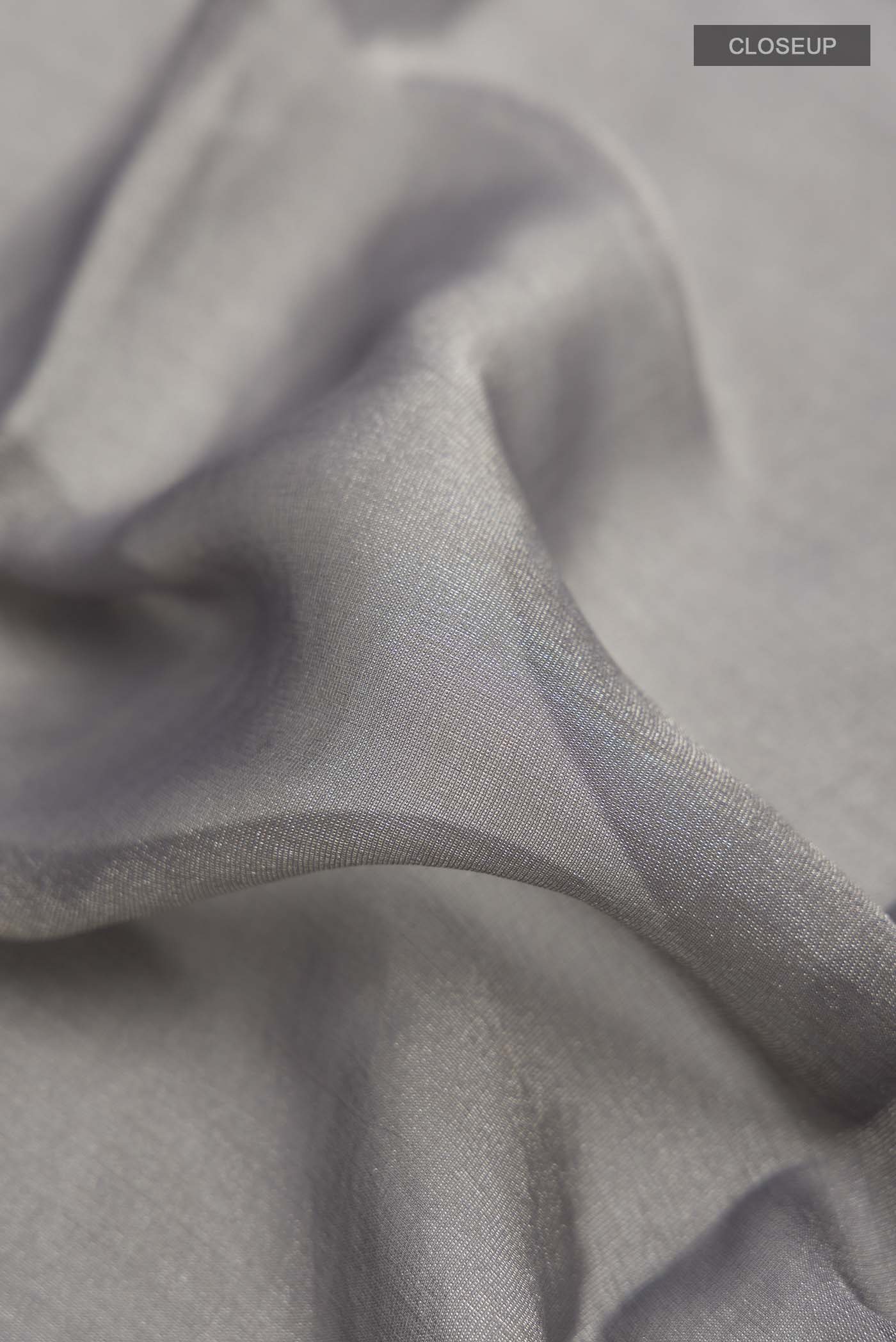 Grey Banarasi Georgette Saree - Image 2