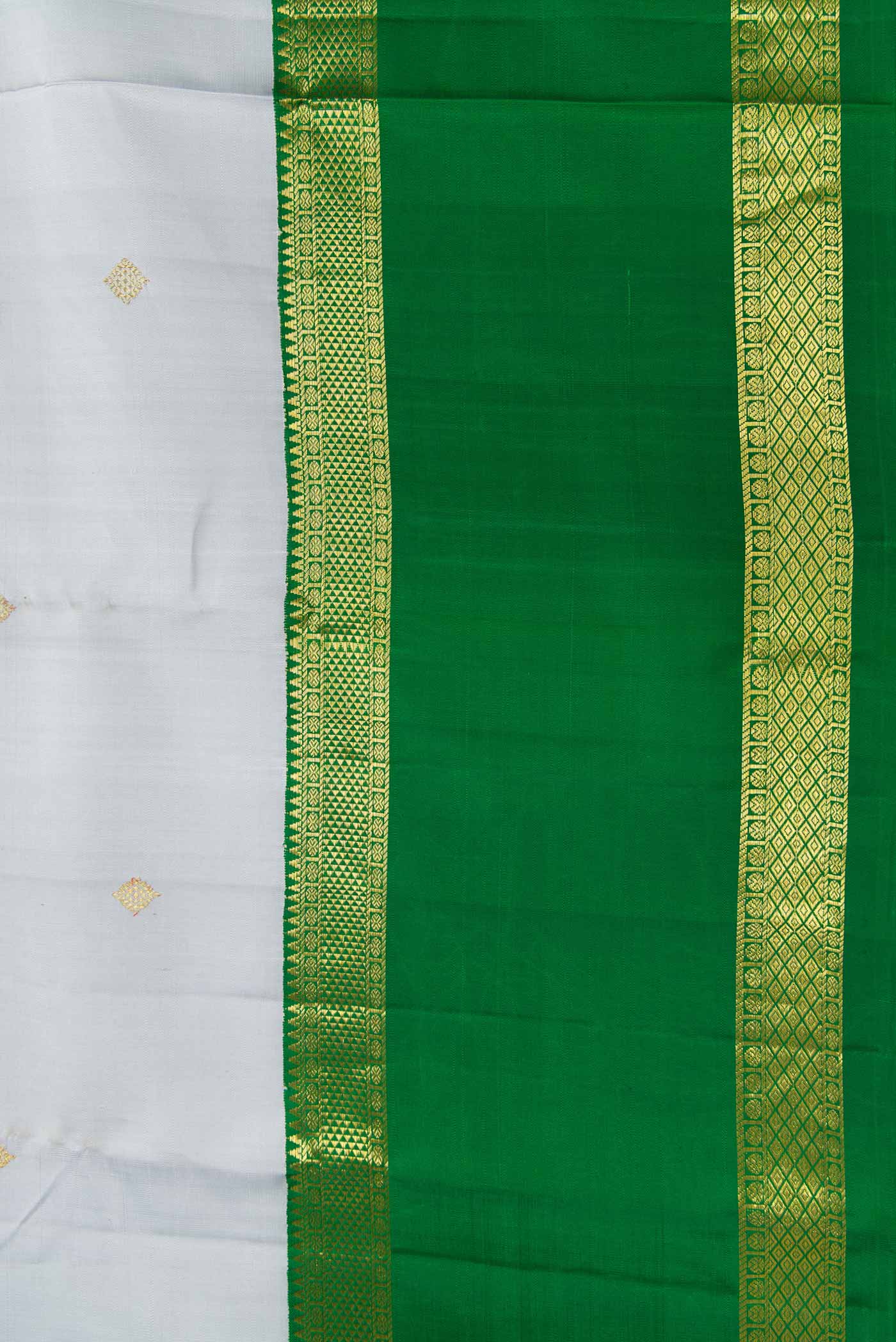 Light Blue Kanjivaram Silk Saree - Image 3