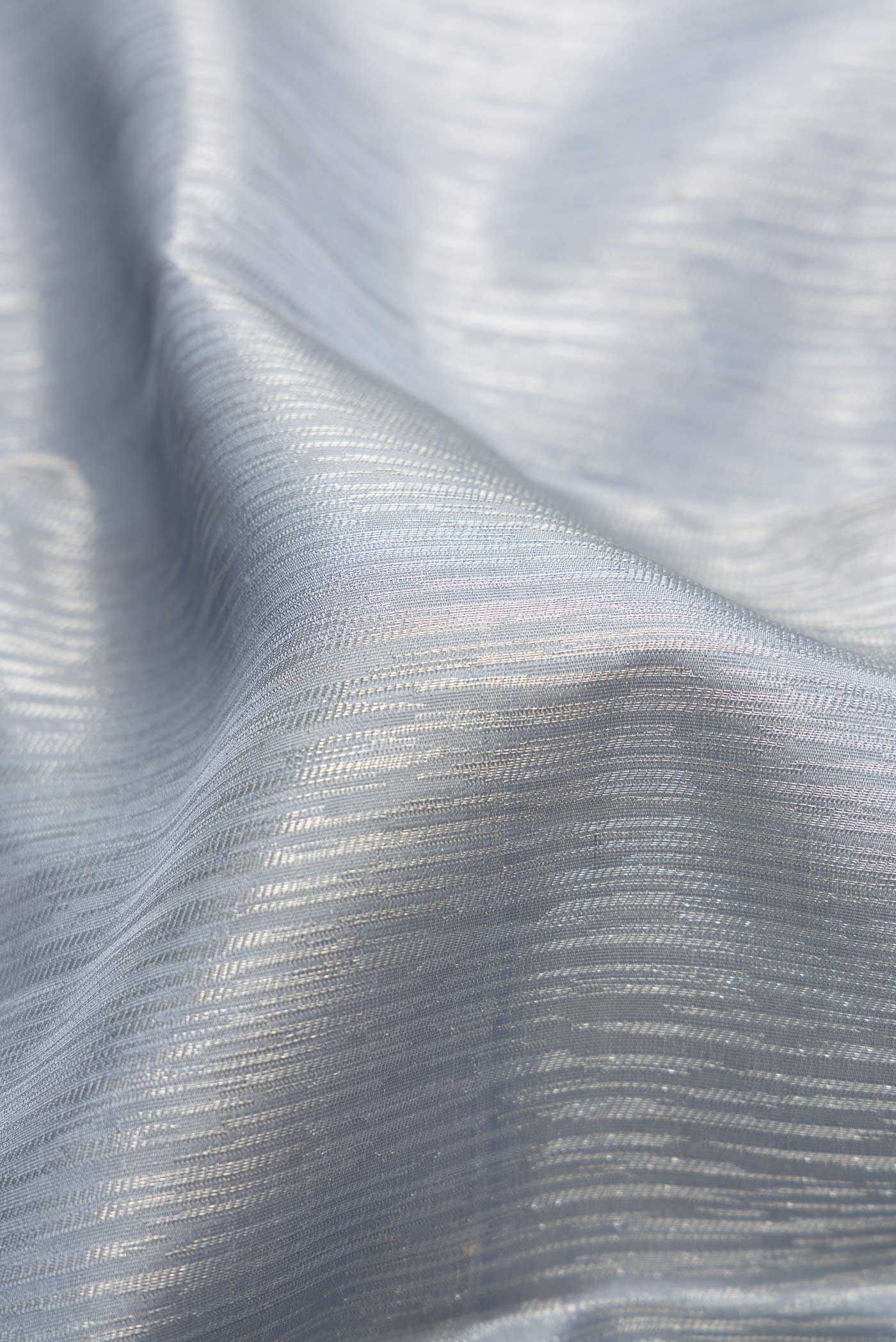 Grey Kanjivaram Silk Saree - Image 2