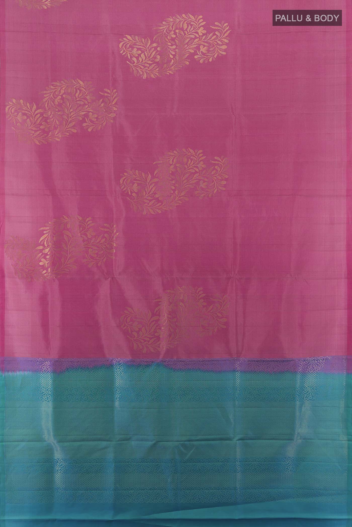 Light Magenta Soft Silk Saree - Image 5