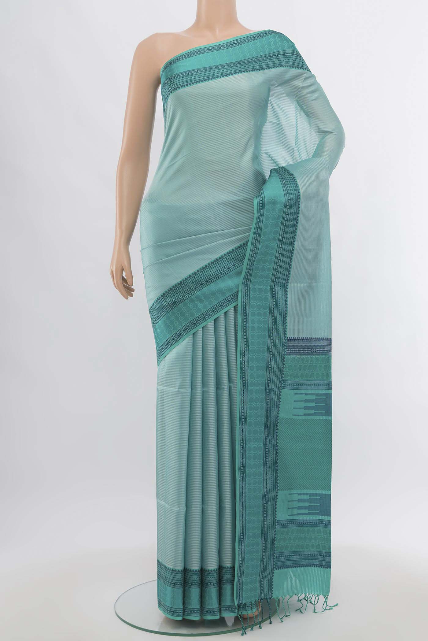 Light Blue Soft Silk Saree