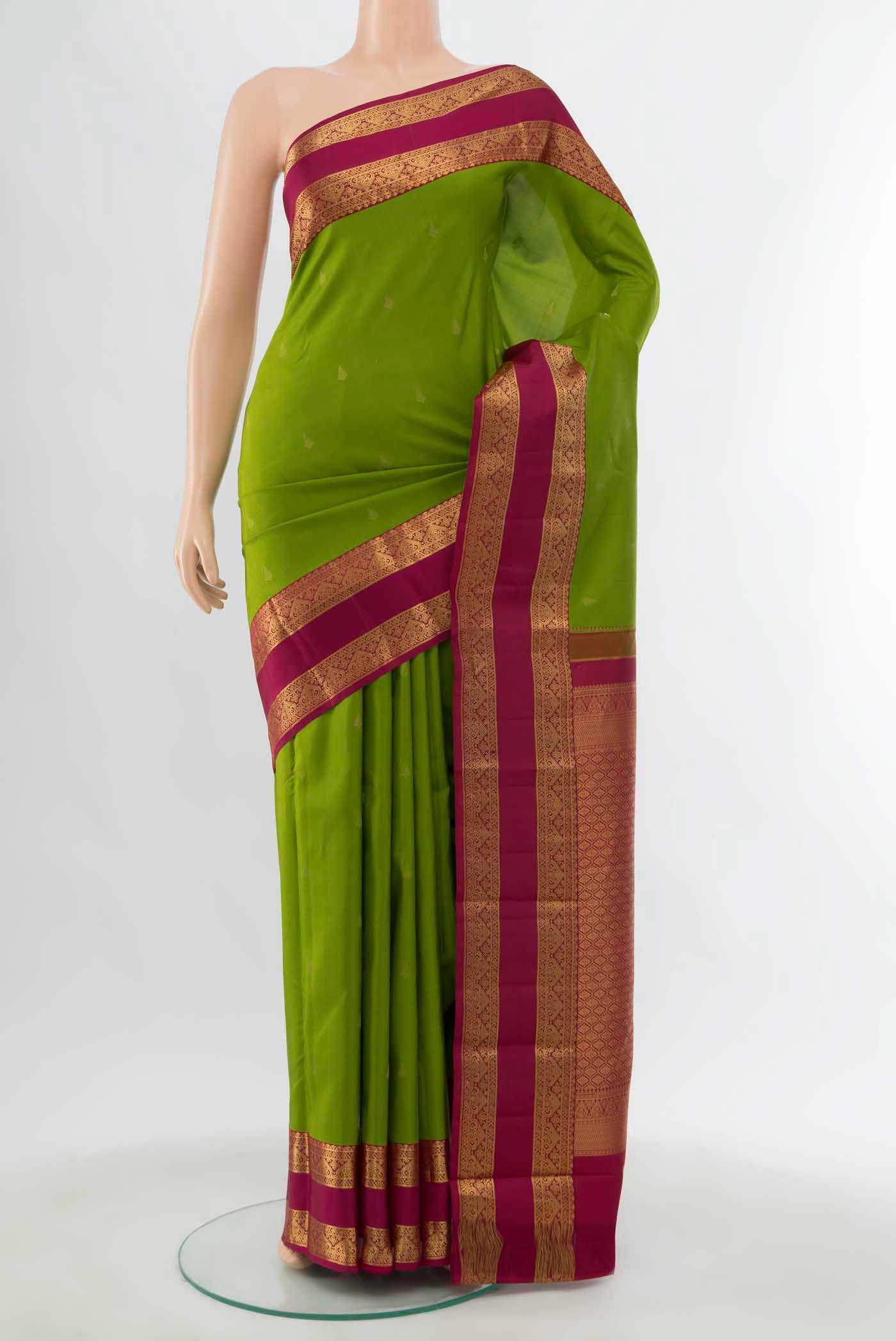 Green Kanchipuram Silk Saree