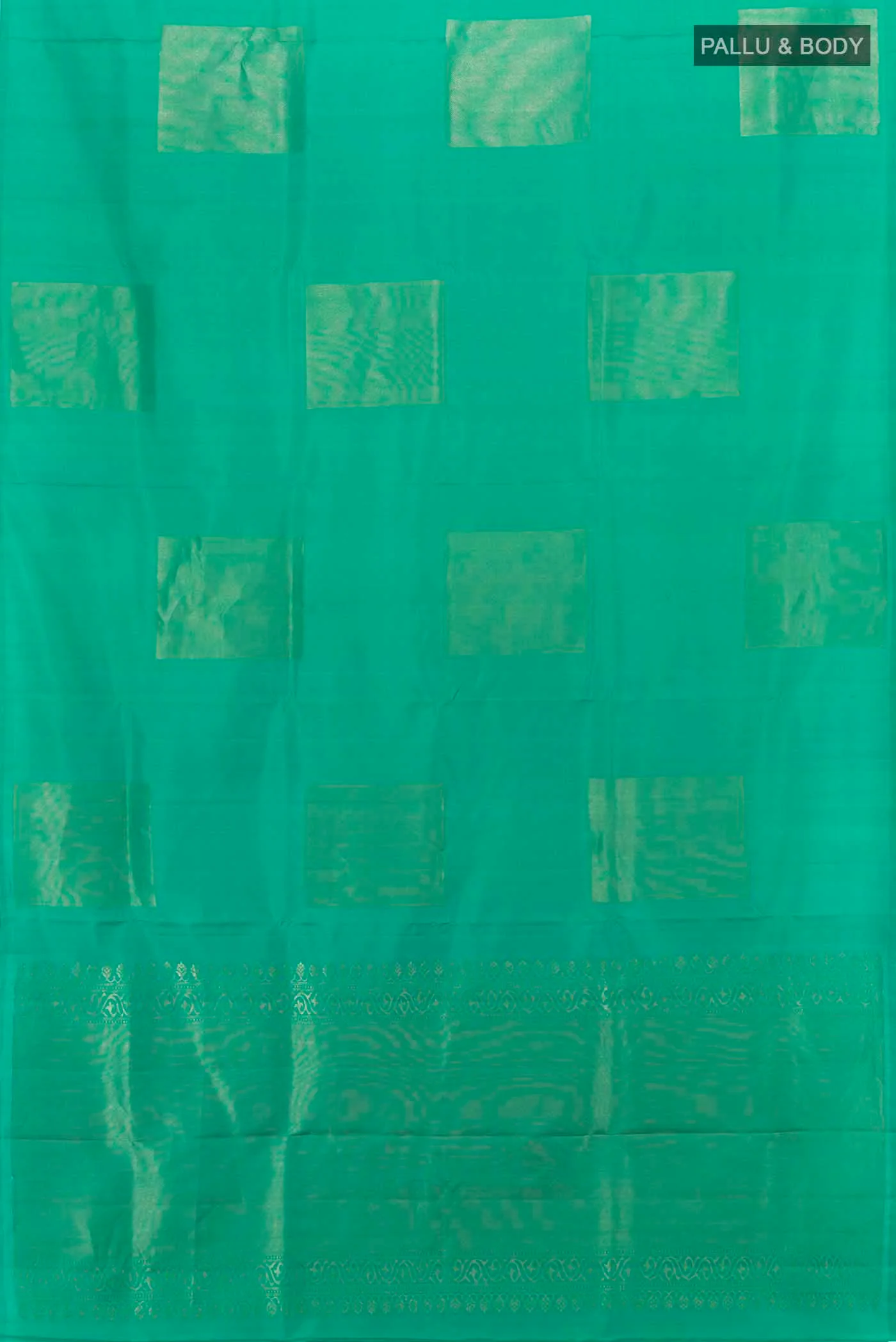 Light Green Soft Silk Saree - Image 5