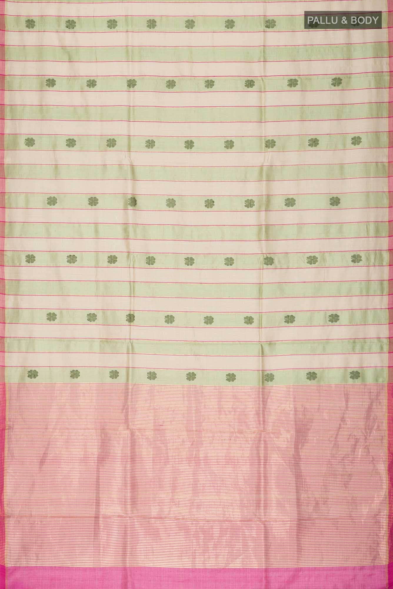 Luck 'n Love-Multi Bhagalpuri Tussar Silk Saree - Image 10