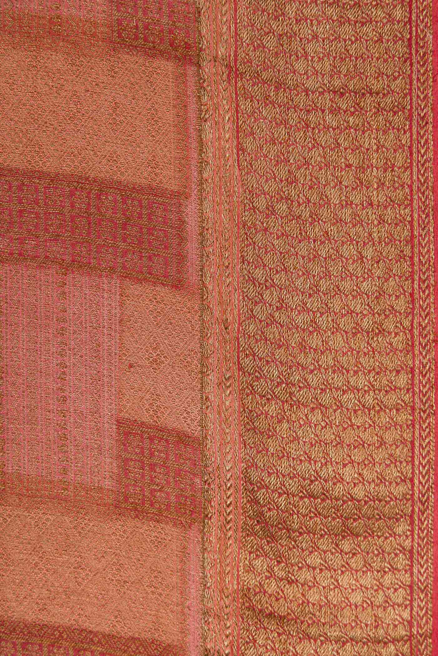 Multi Color Banarasi Georgette Saree - Image 3