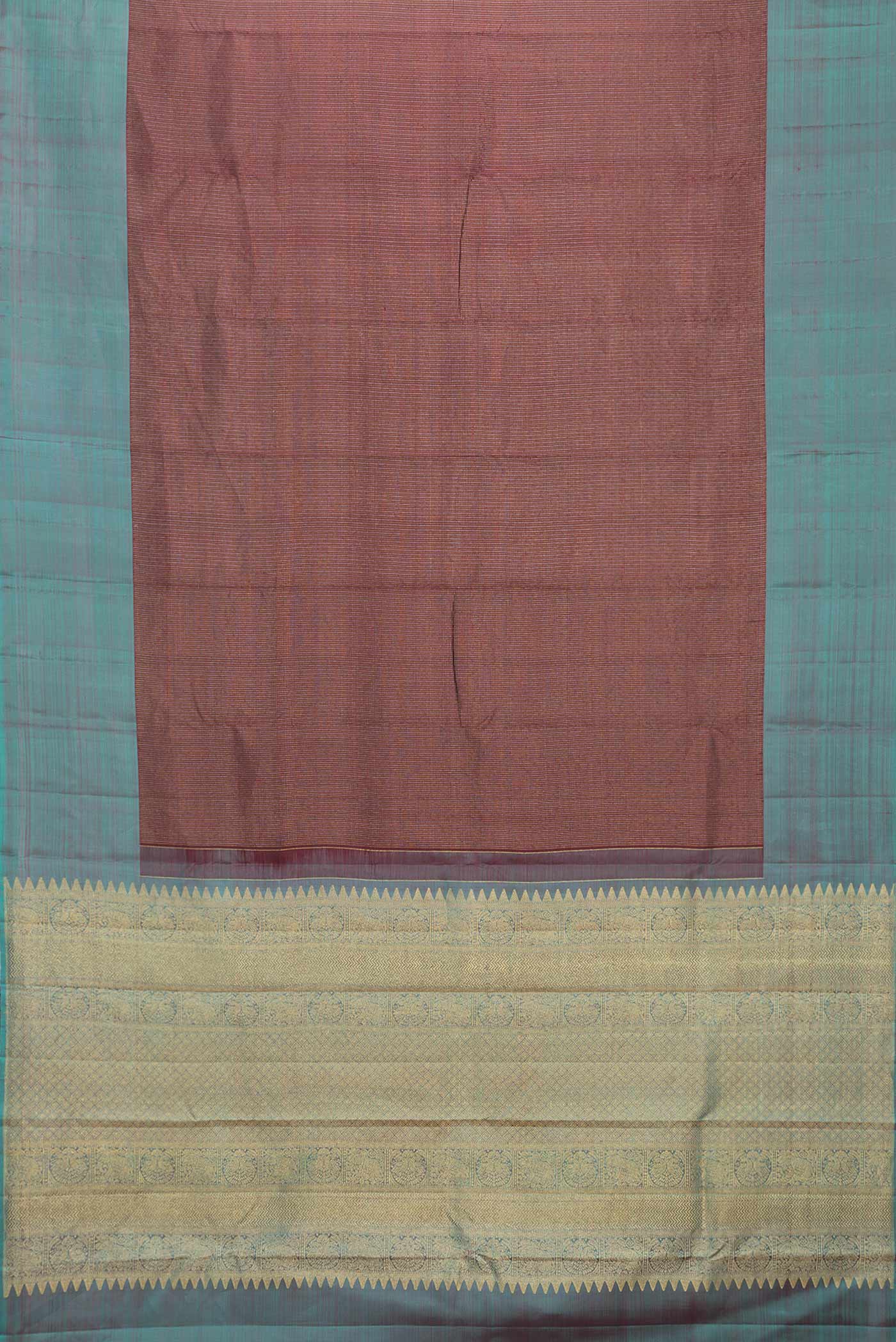 Coffee Brown Kanchipuram Saree - Image 6