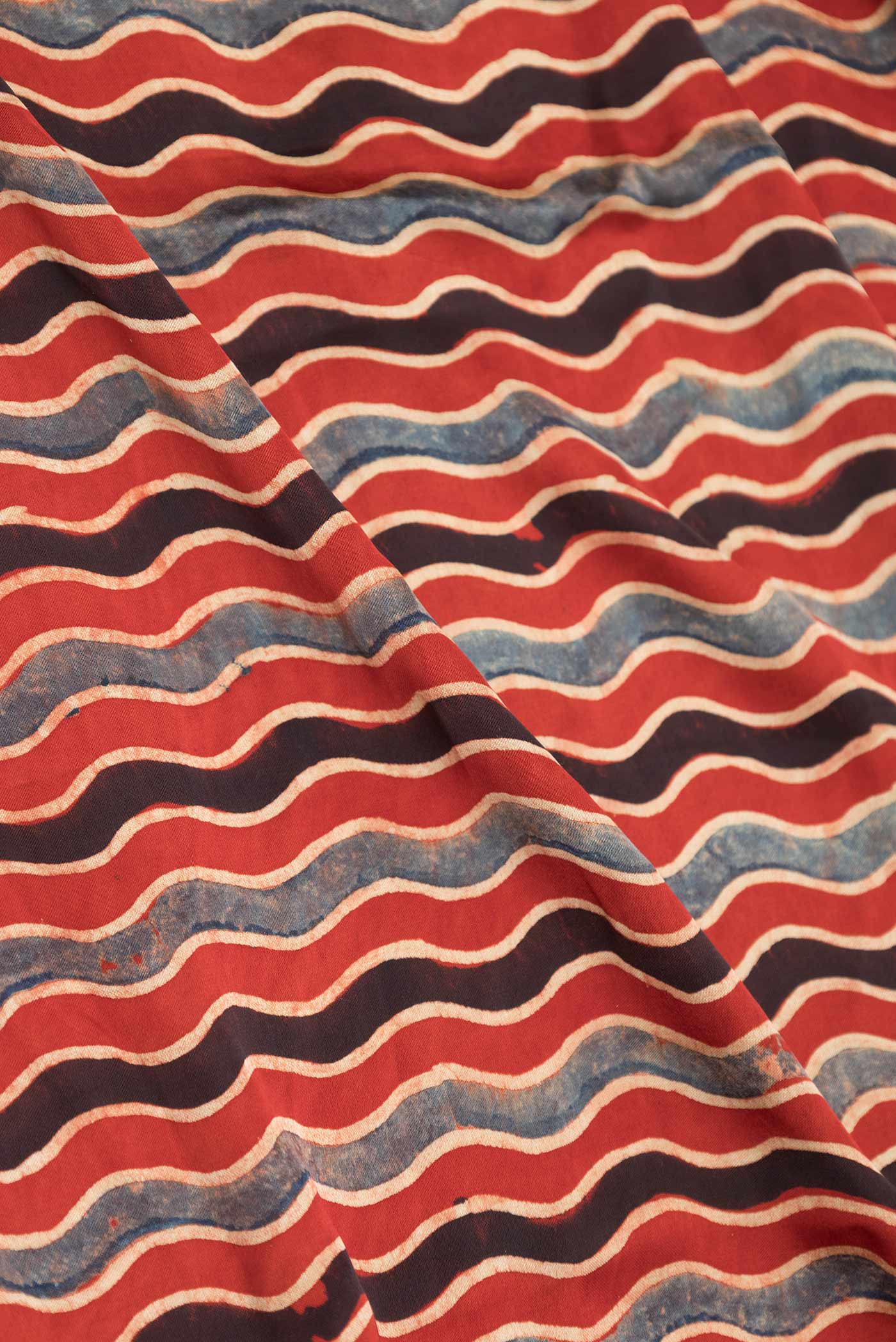 Maroon Dual Tone Linen Saree - Image 2