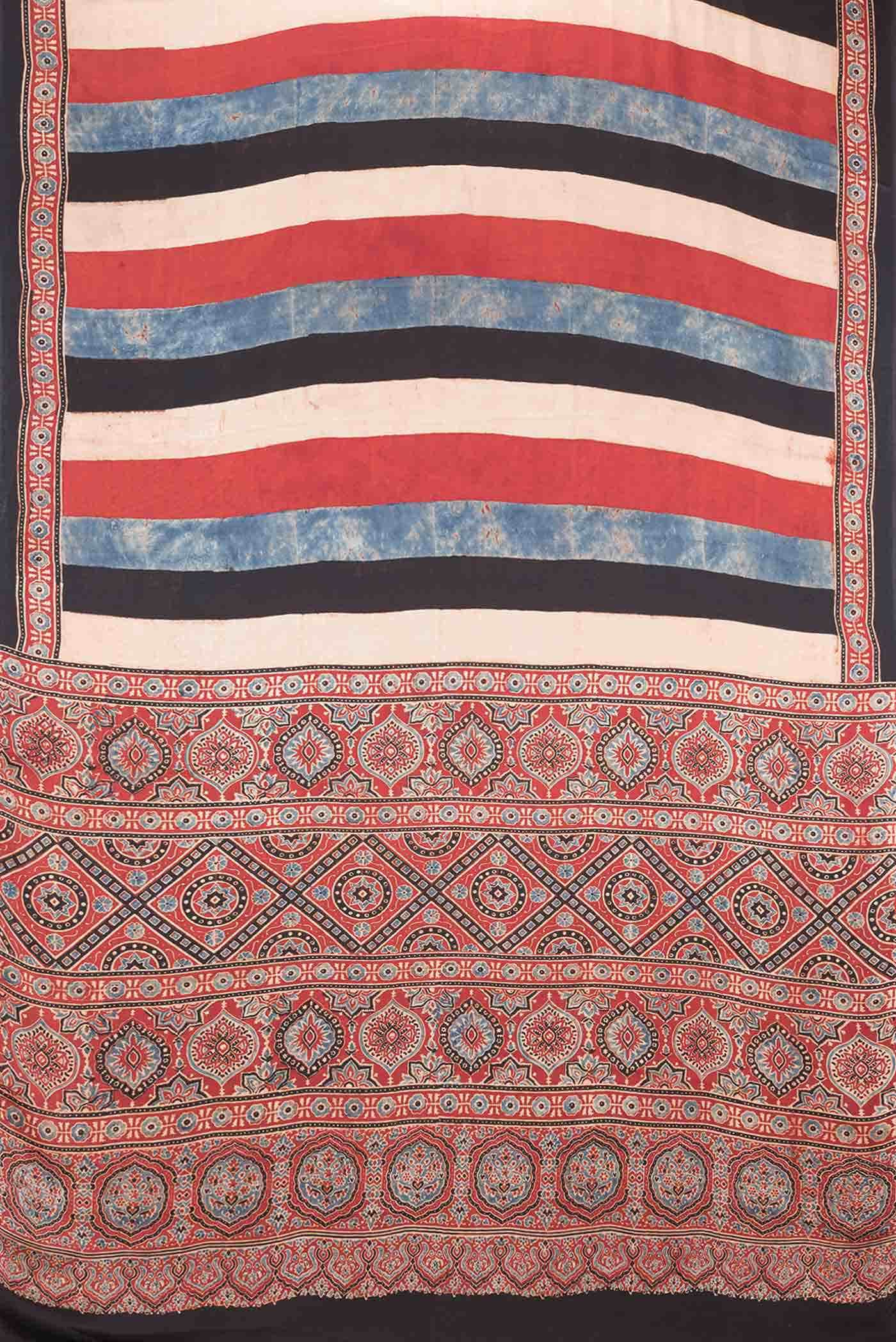 Maroon Dual Tone Satin Silk Saree - Image 2