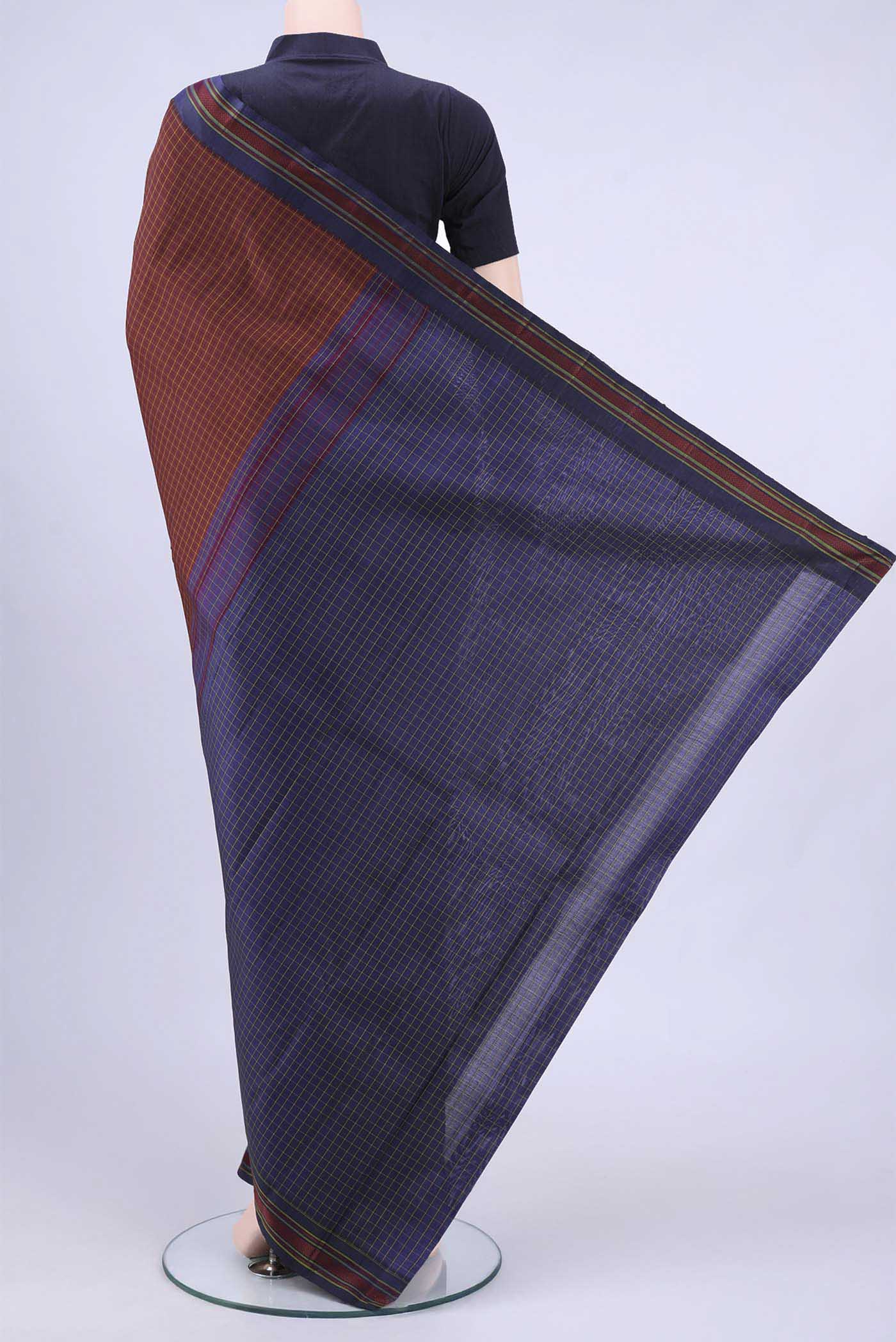 Maroon Kanjivaram Saree - Image 3