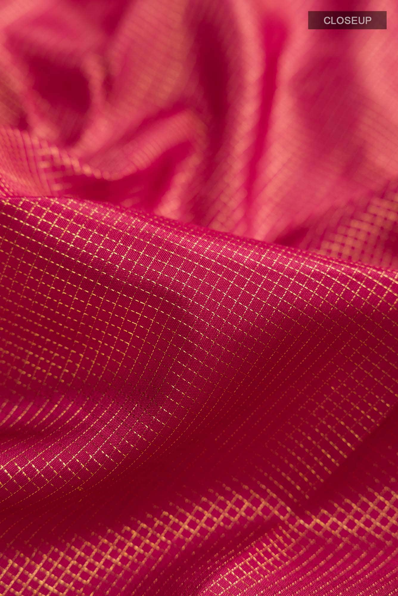 Maroon Kanjivaram Silk Saree - Image 3