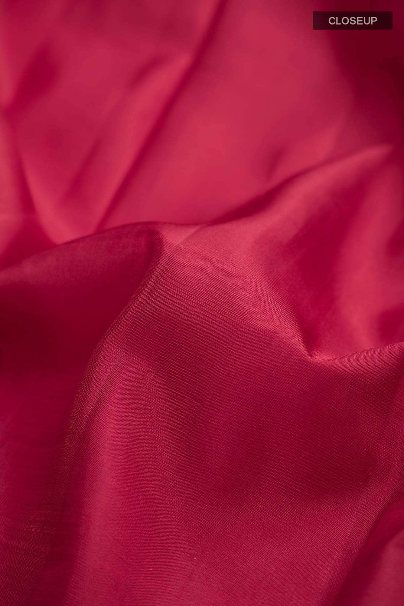 Maroon Kanjivaram Silk Saree - Image 3
