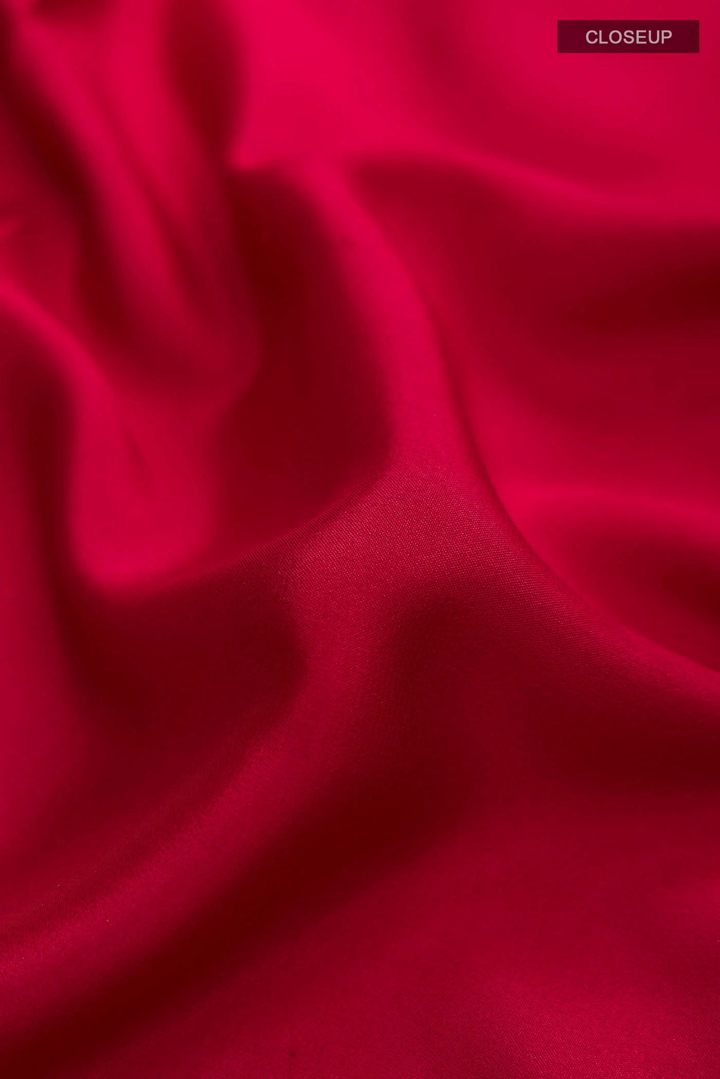 Maroon Mysore Crepe Saree - Image 2