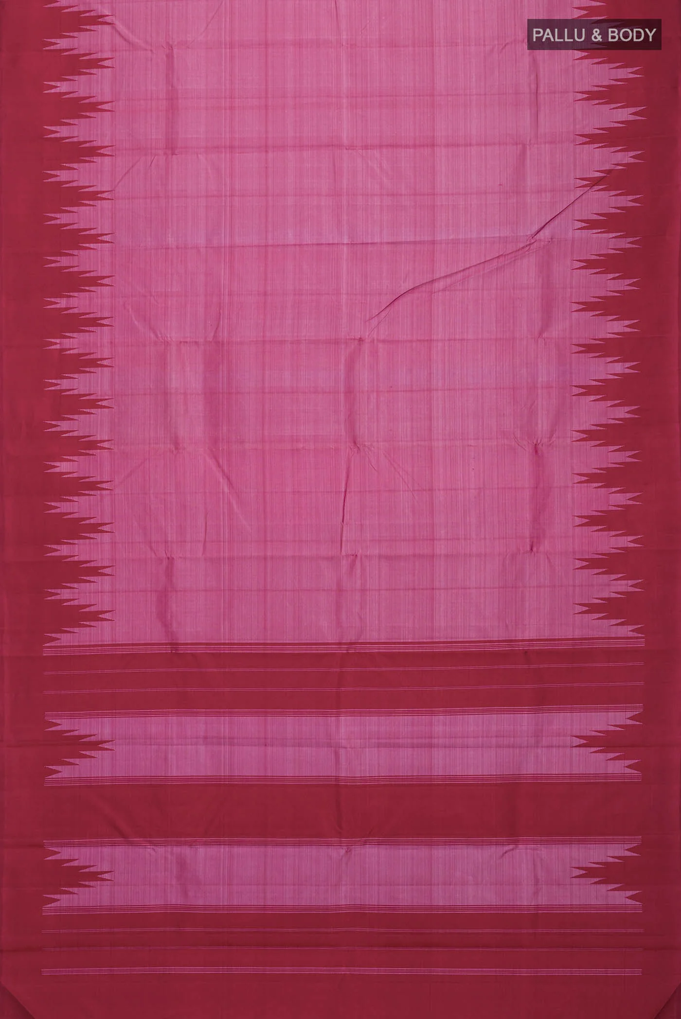 Mauve Kanchipuram Silk Saree - Image 6