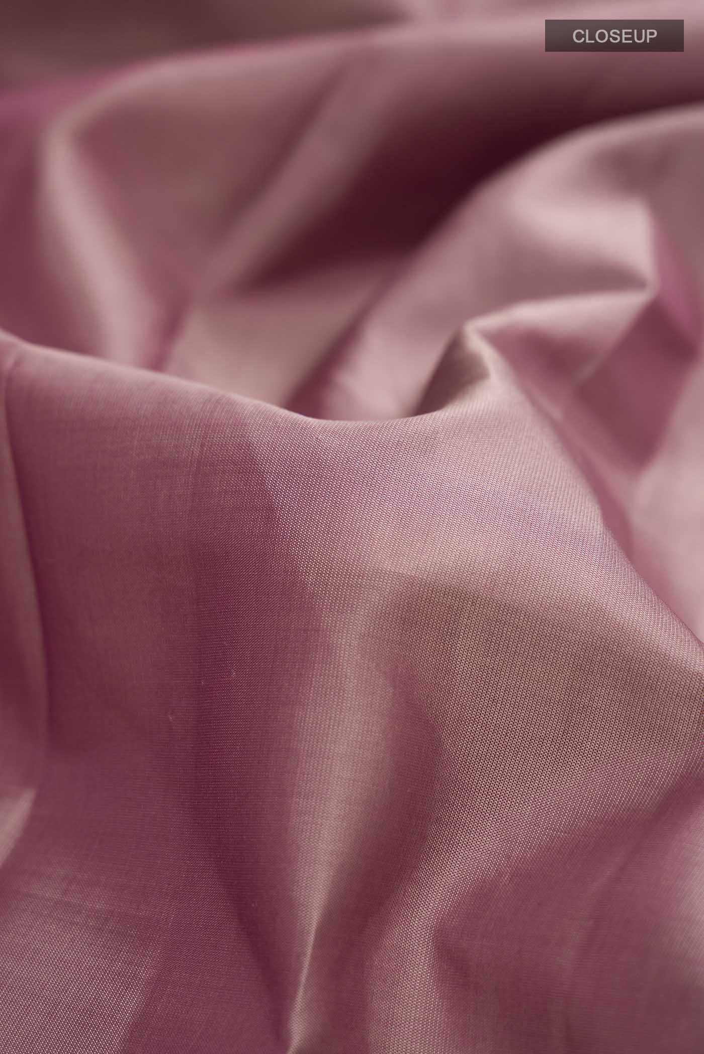 Mauve Kanchipuram Silk Saree - Image 2