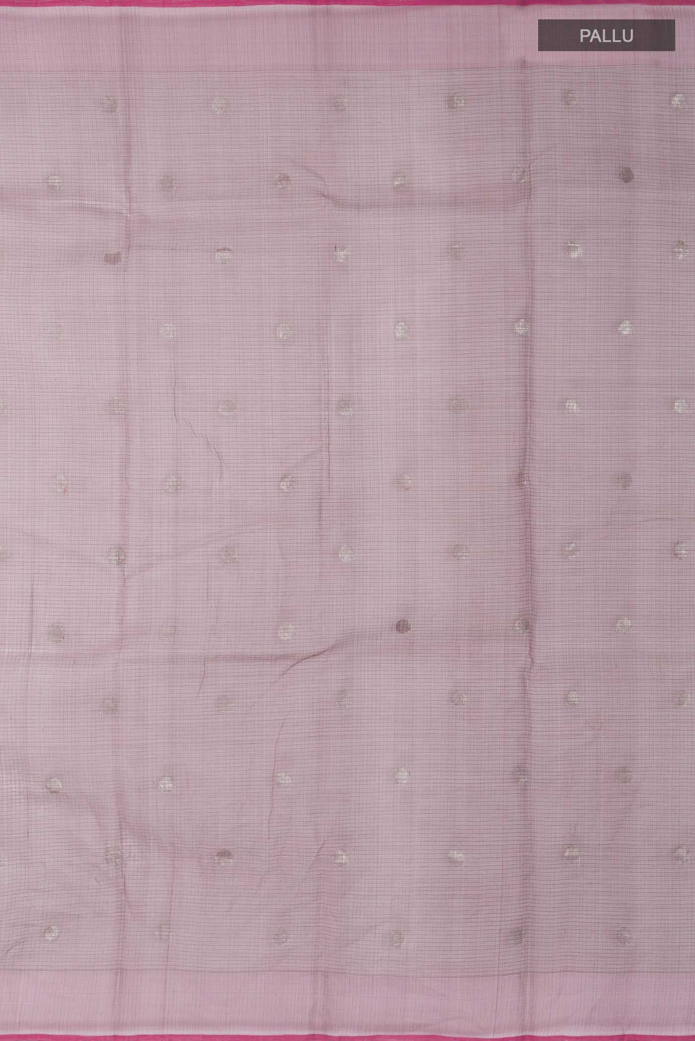 Mauve Kota Silk Saree - Image 7