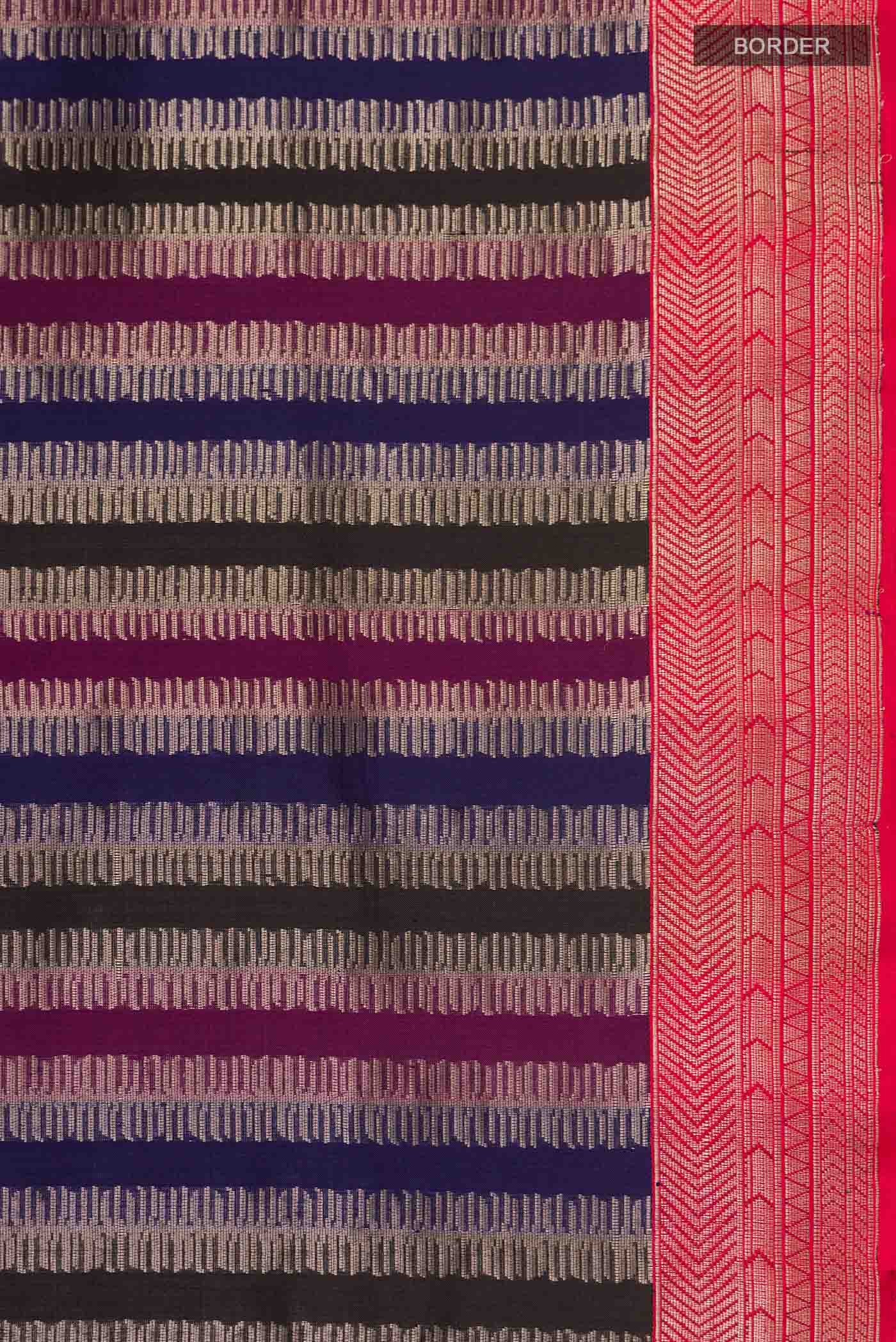 Multi Banarasi Silk Saree - Image 3