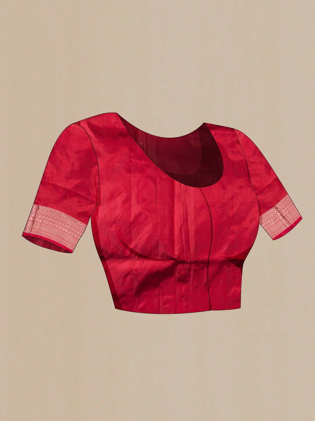Multi Banarasi Silk Saree - Image 5