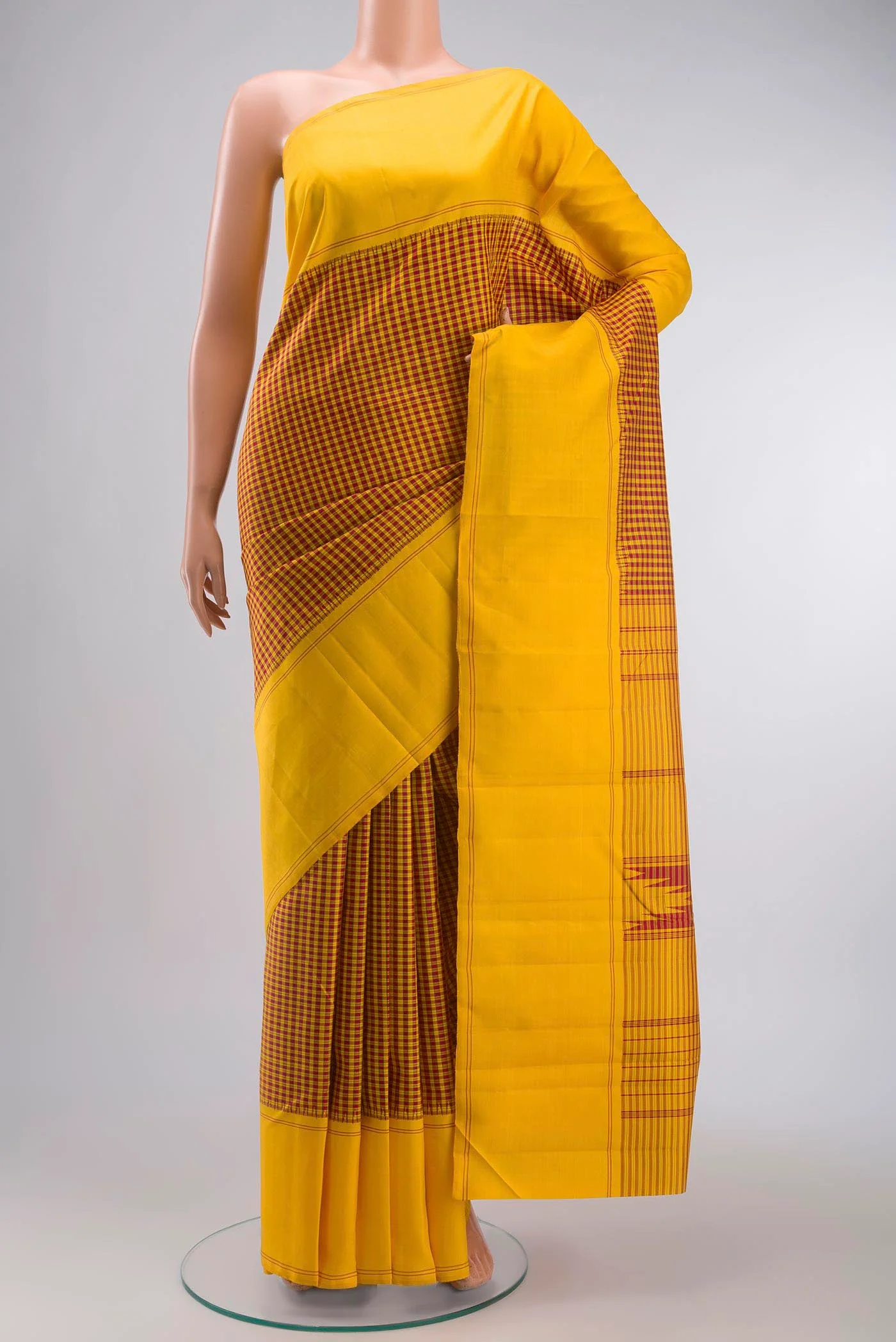 Multi Color Kanchipuram Silk Saree
