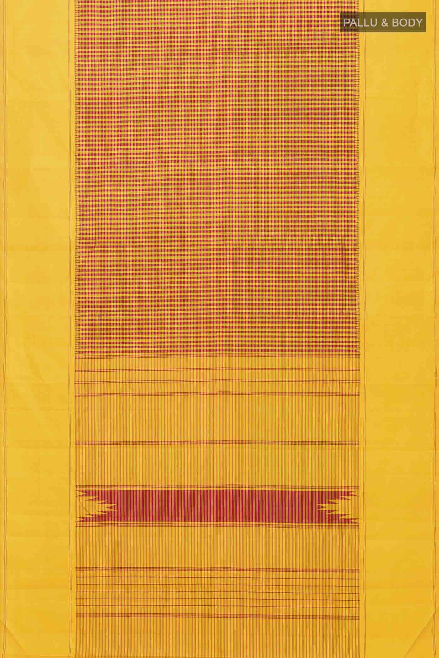 Multi Color Kanchipuram Silk Saree - Image 6