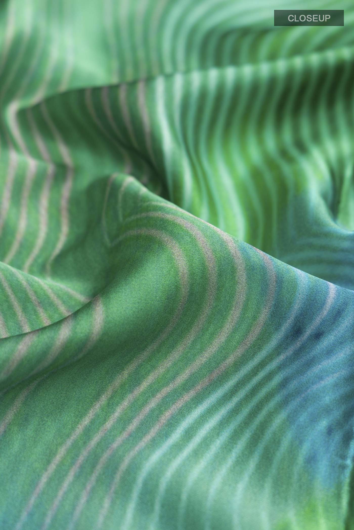 Multi Color Satin Silk Saree - Image 2